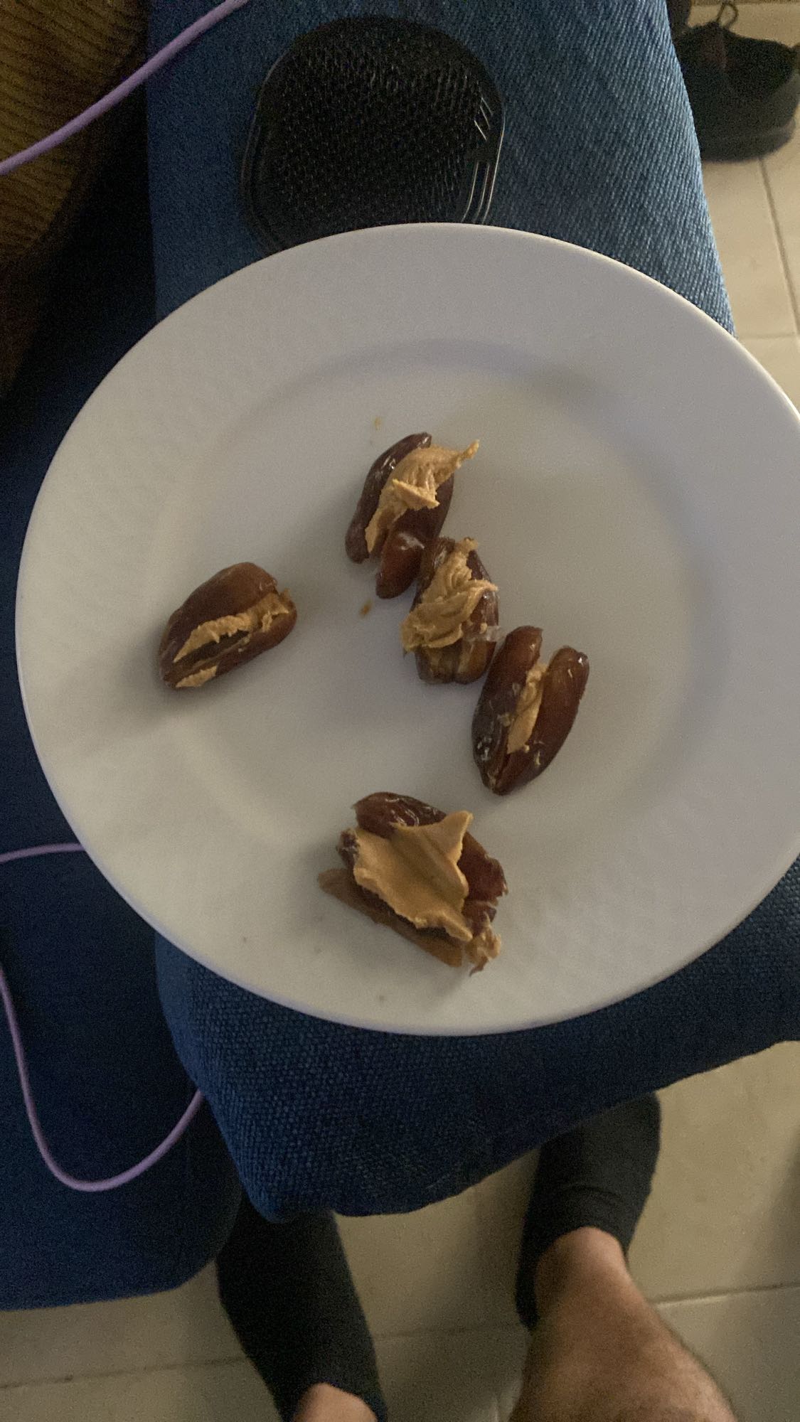 dátiles con crema