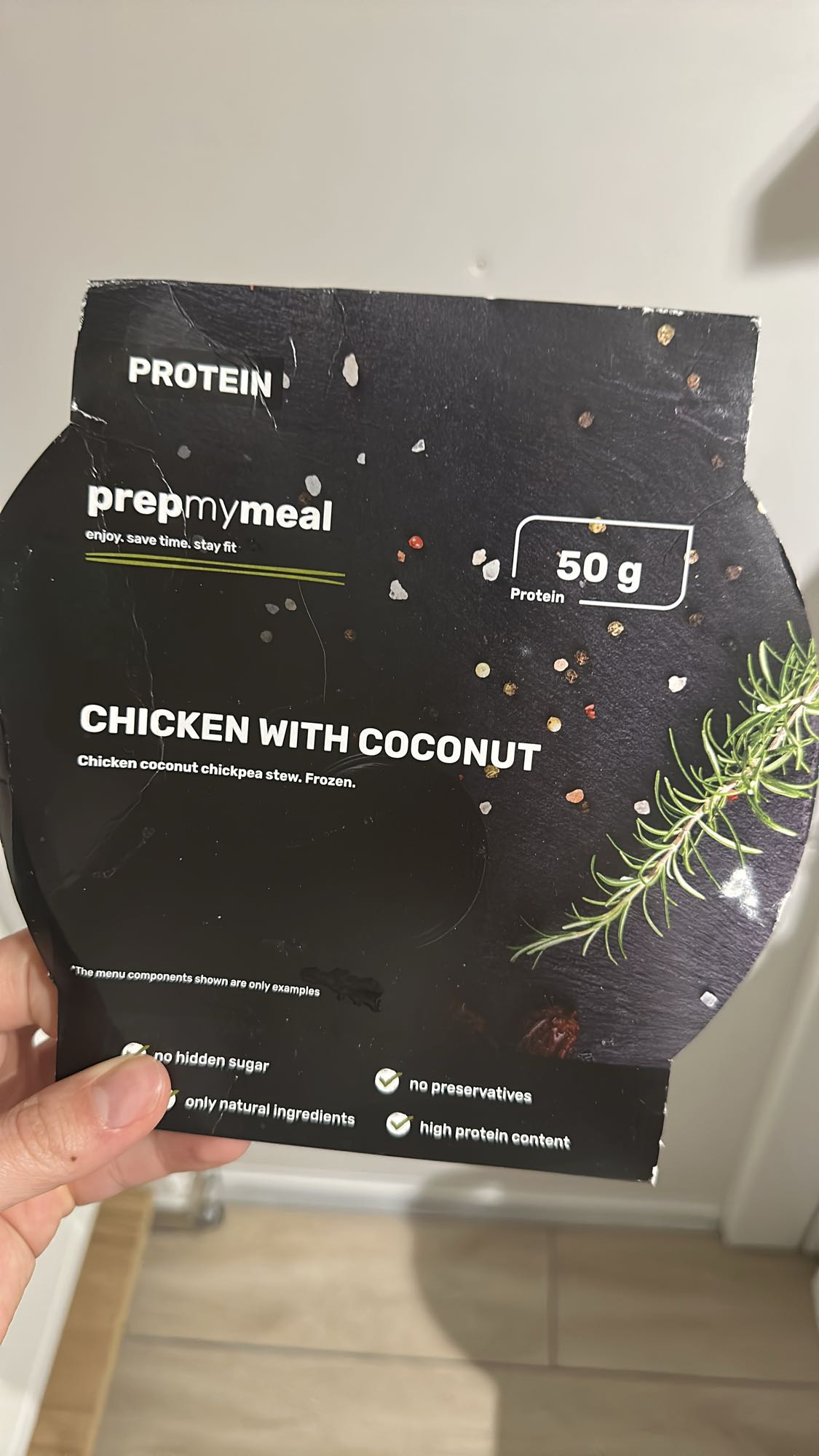 Poulet à la noix de coco