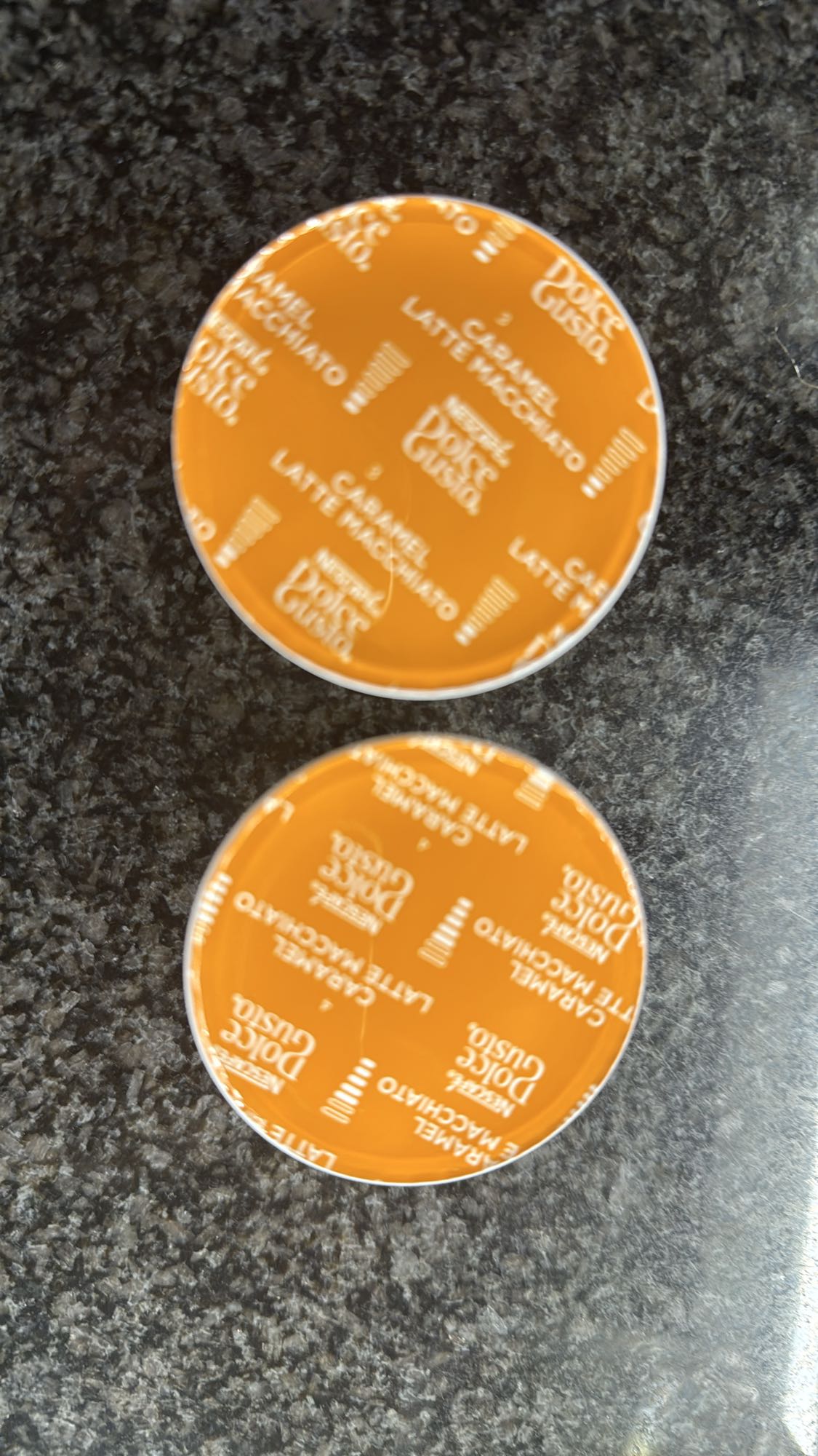 Karamel macchiato cups