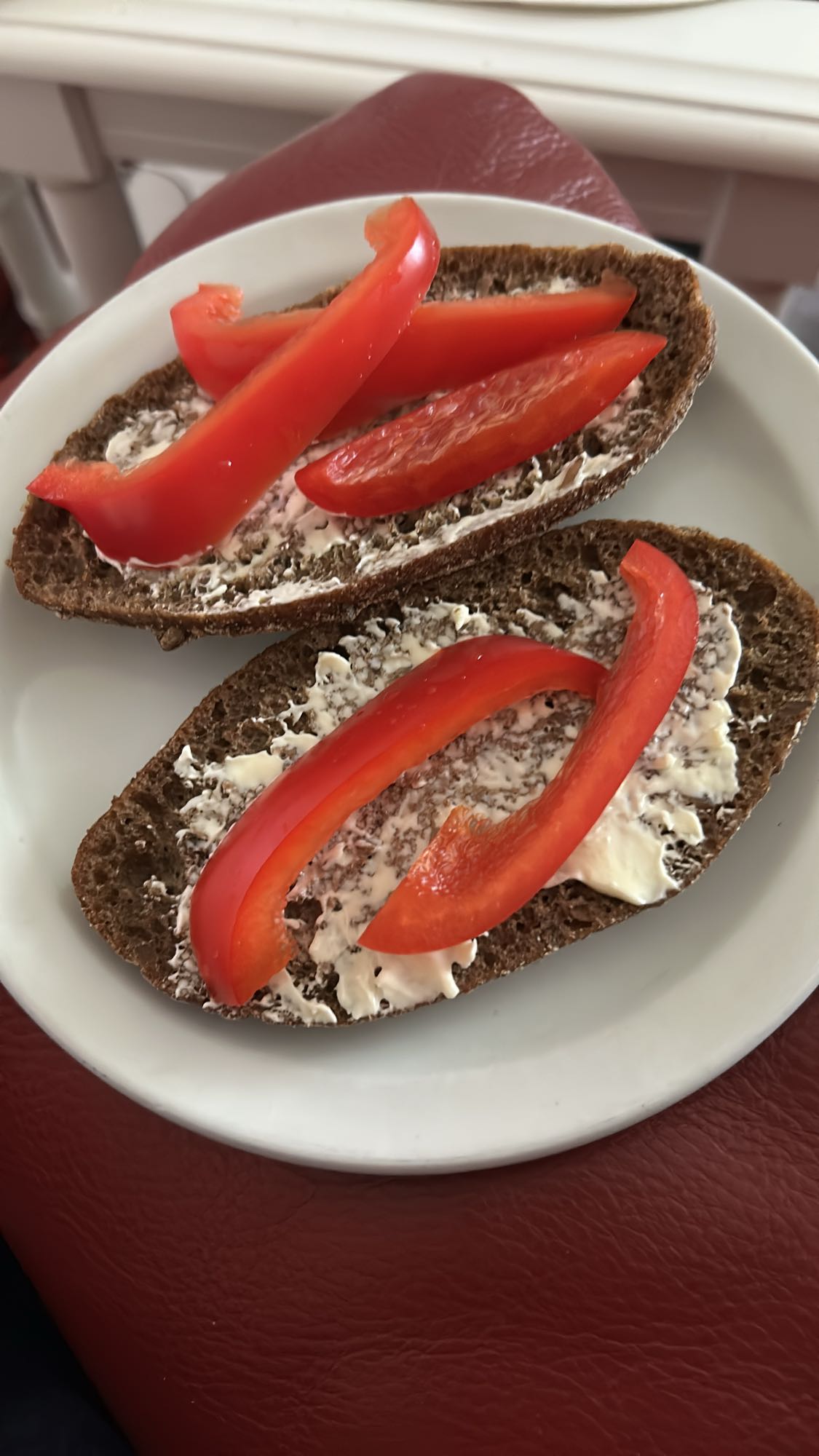 Rågbröd med paprika