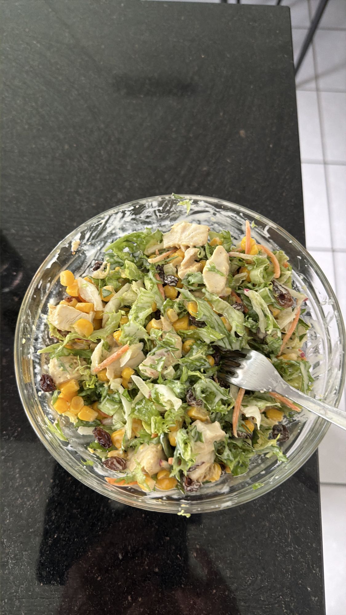 Hähnchen-Salat