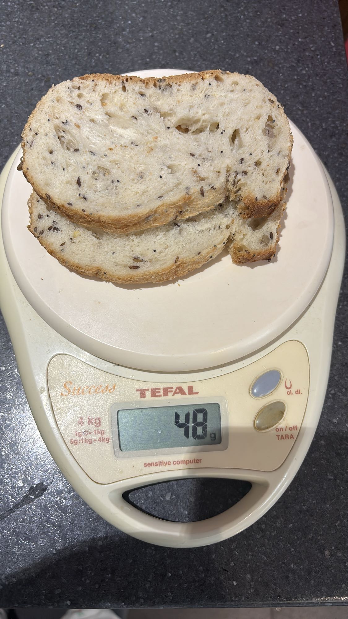 Pain aux graines