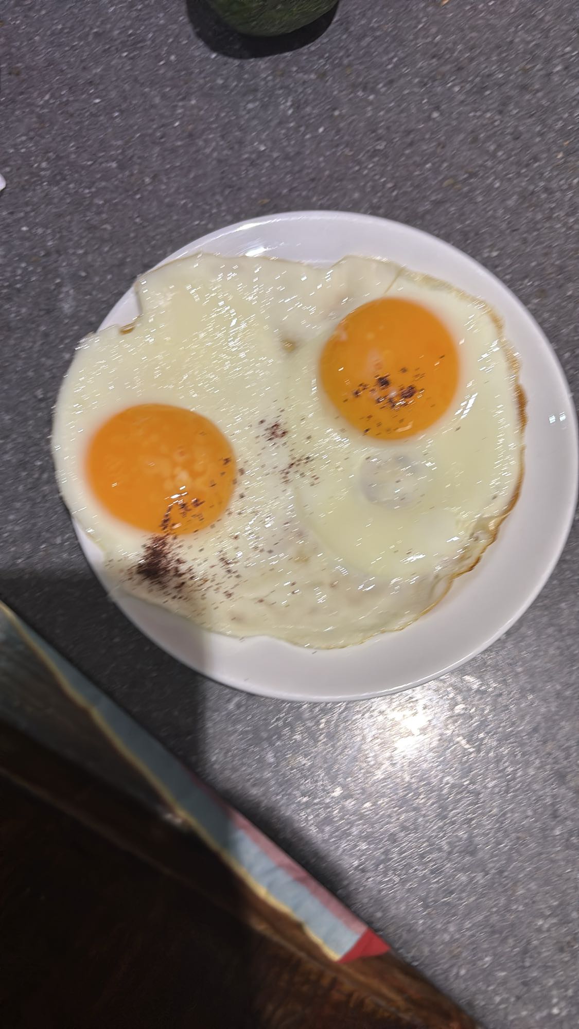 Deux œufs au plat