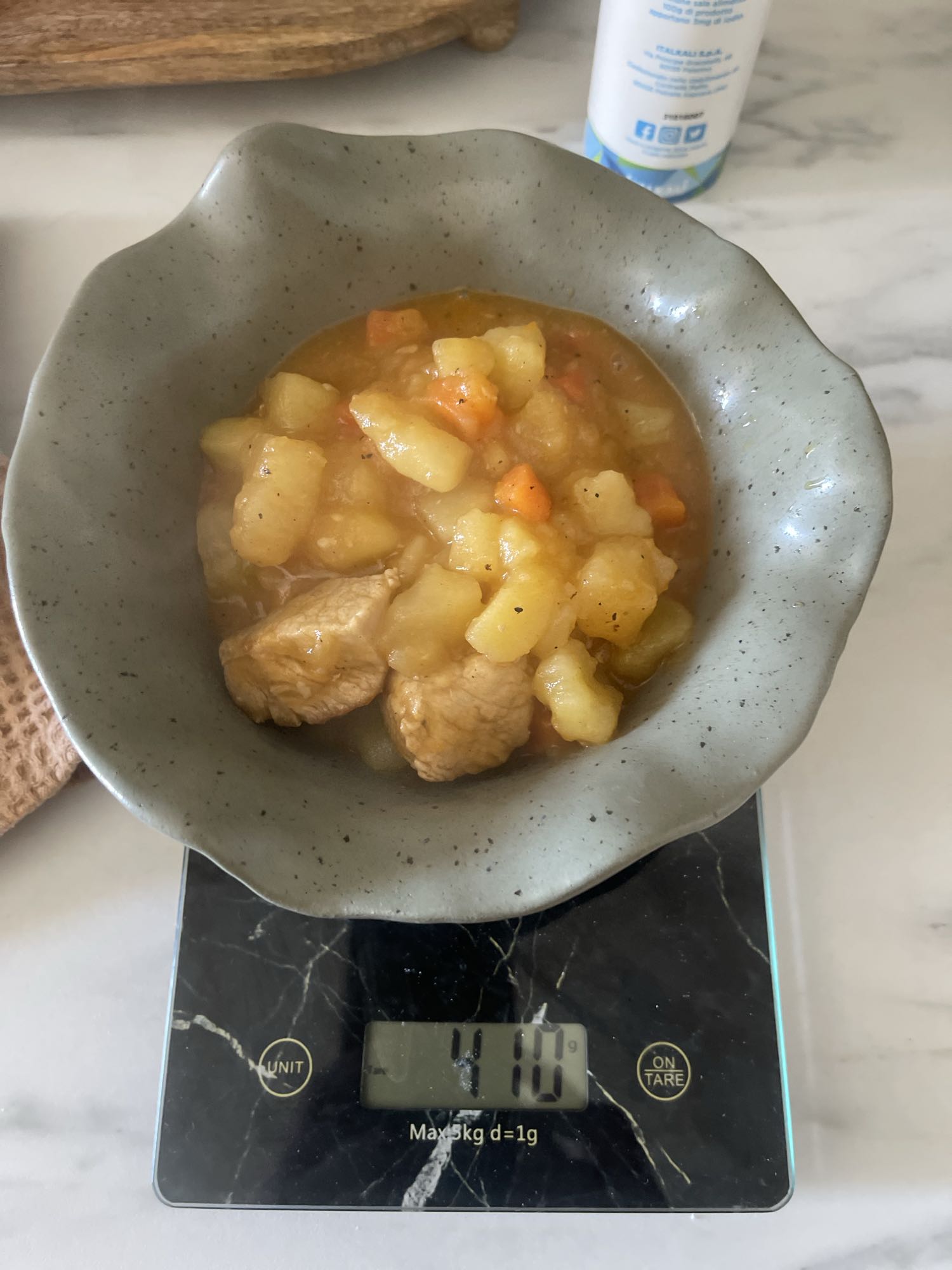 Куриное рагу со свининой