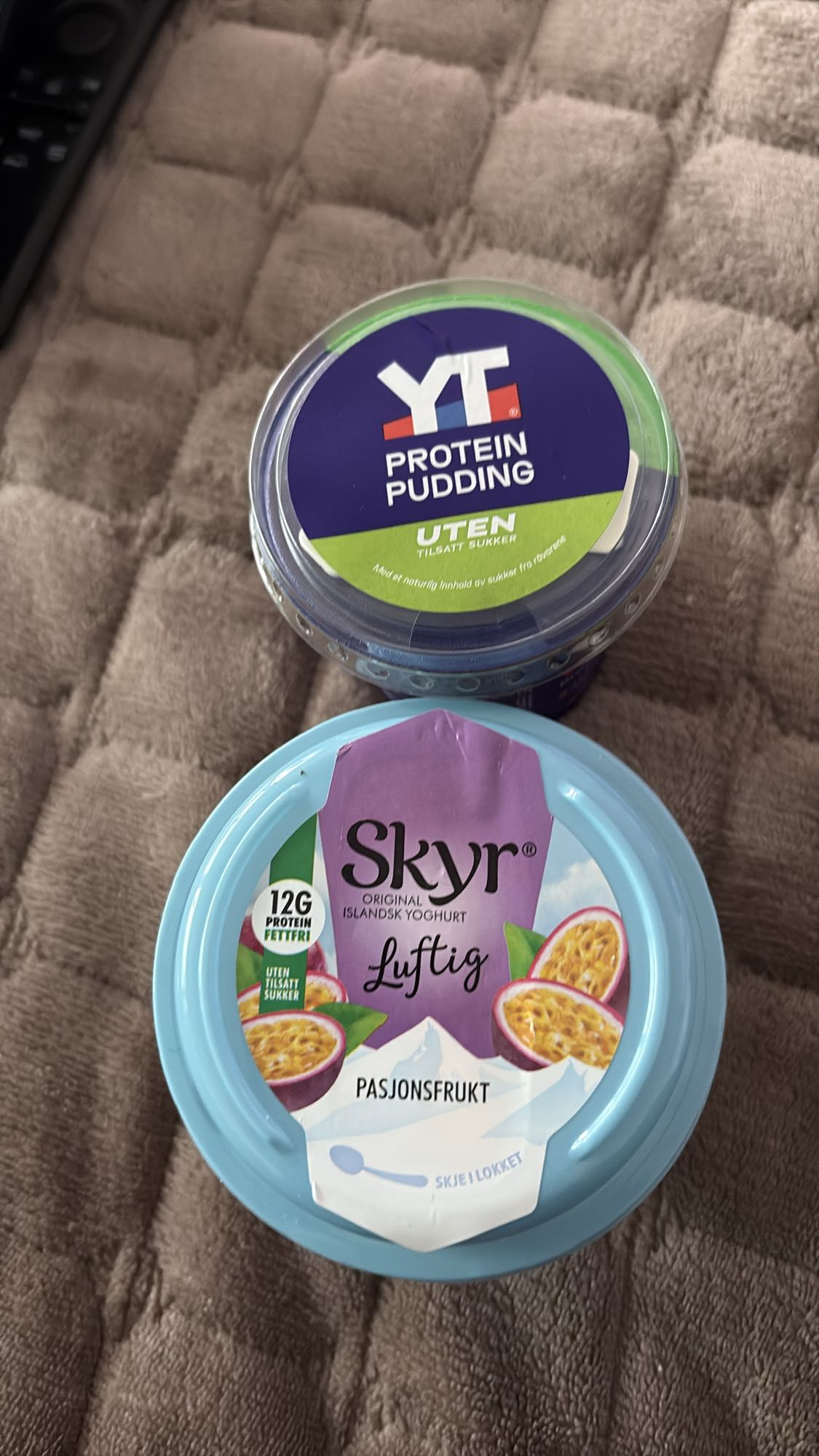 Proteinpudding og skyr