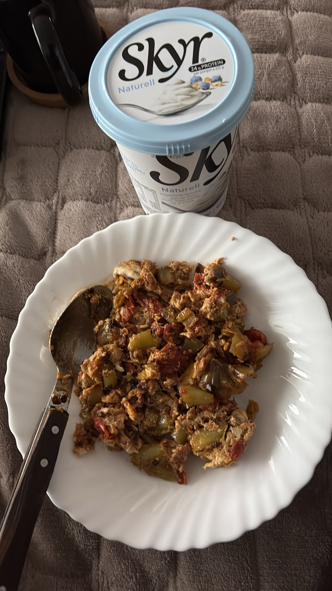 Eggerøre med skyr