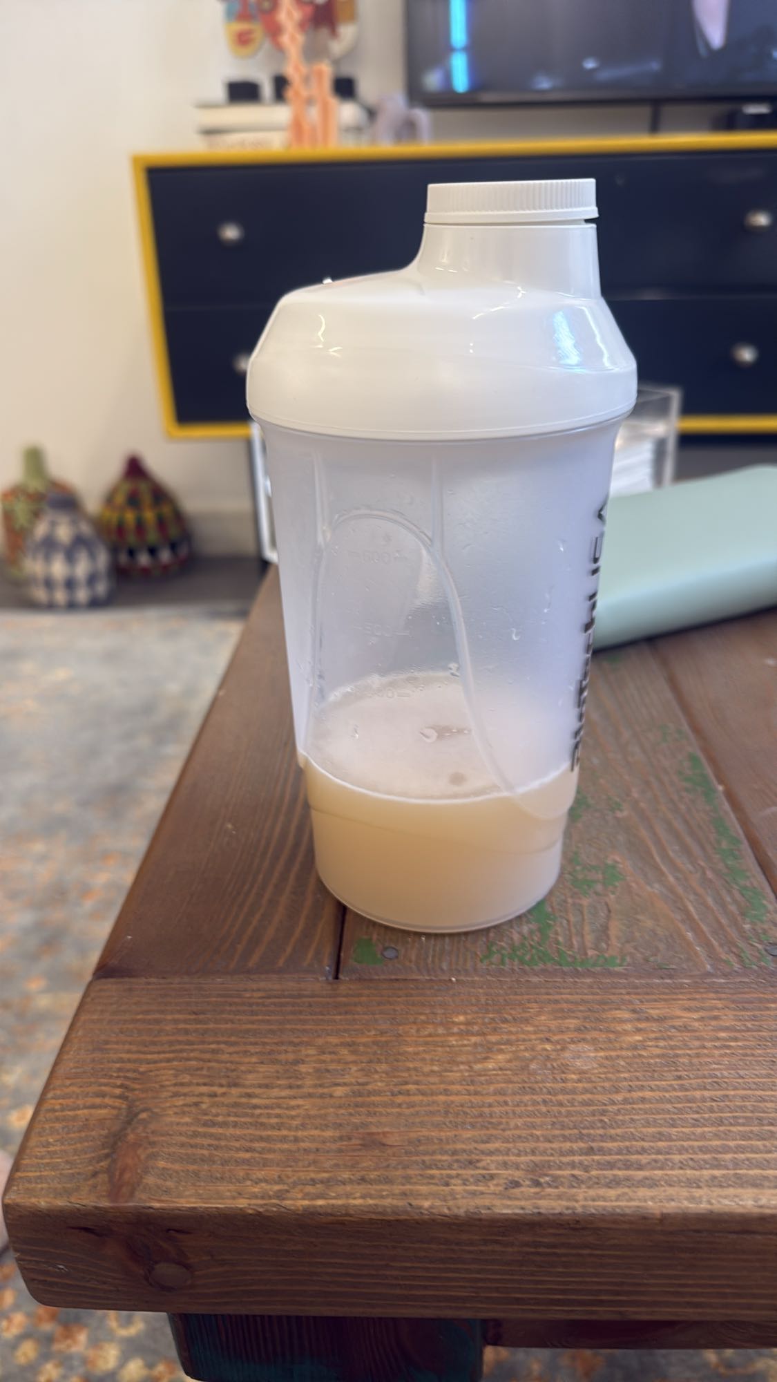 Protein Shake Residue