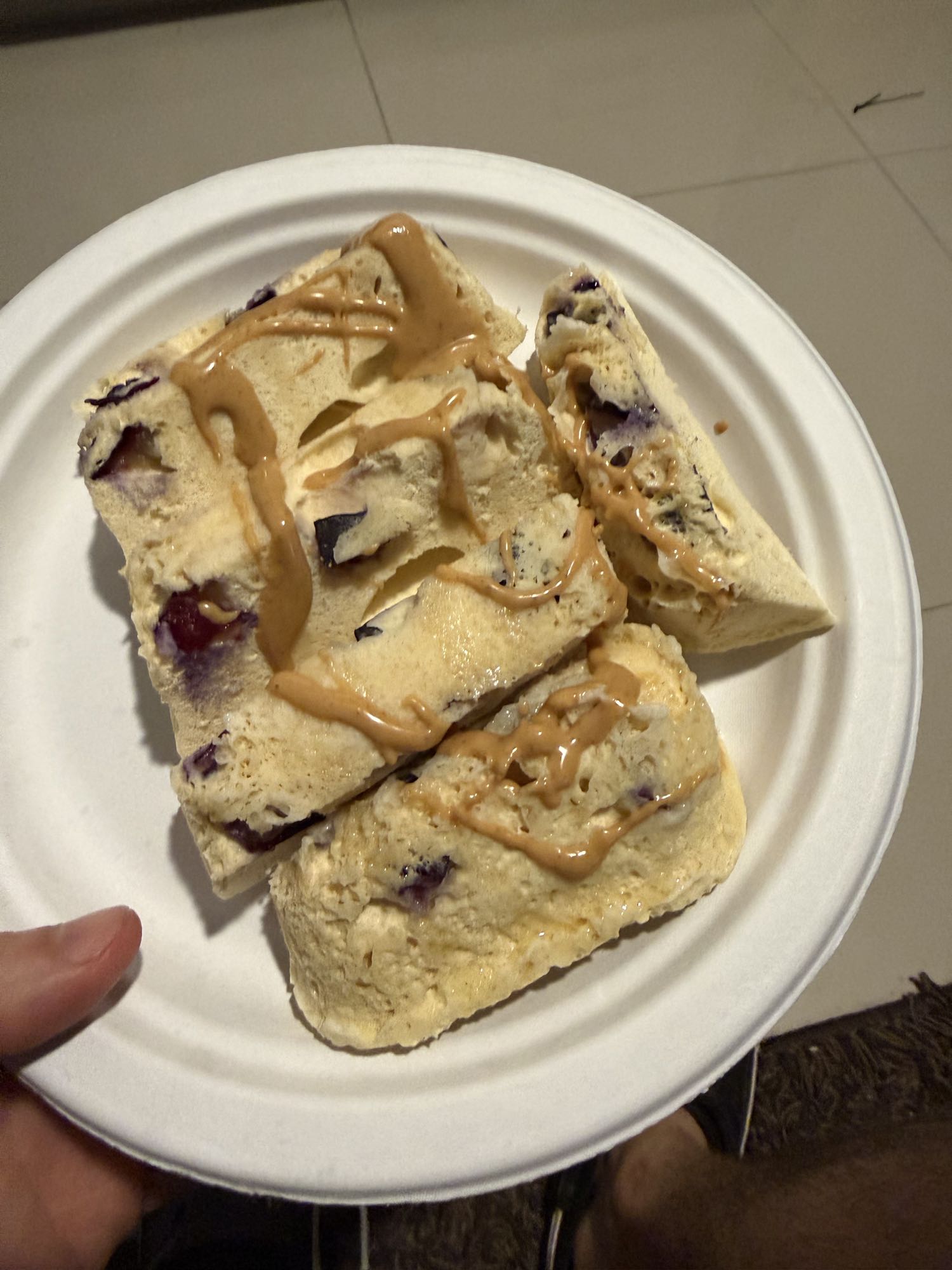 pastel de proteína