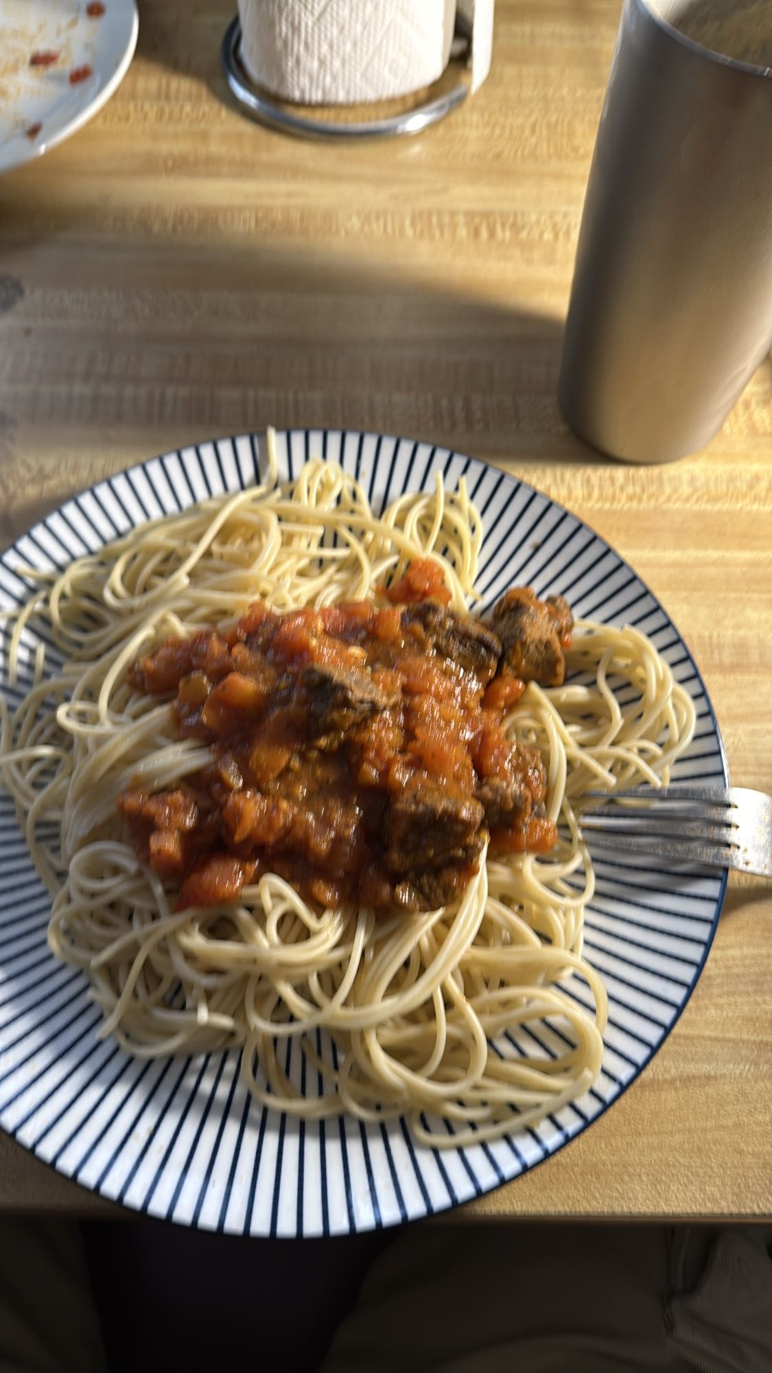 Spaghetti sauce viande