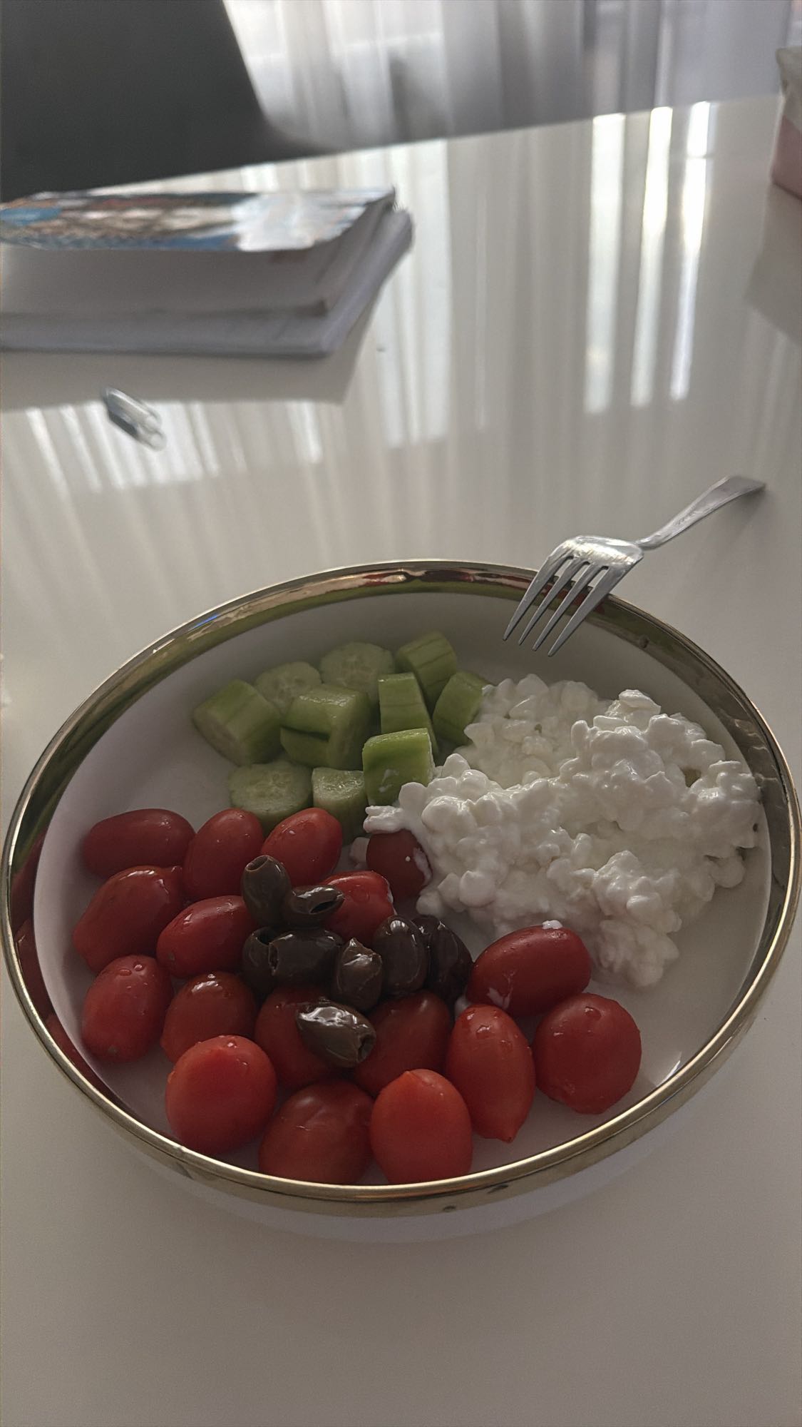Cottage Cheese Veg Bowl
