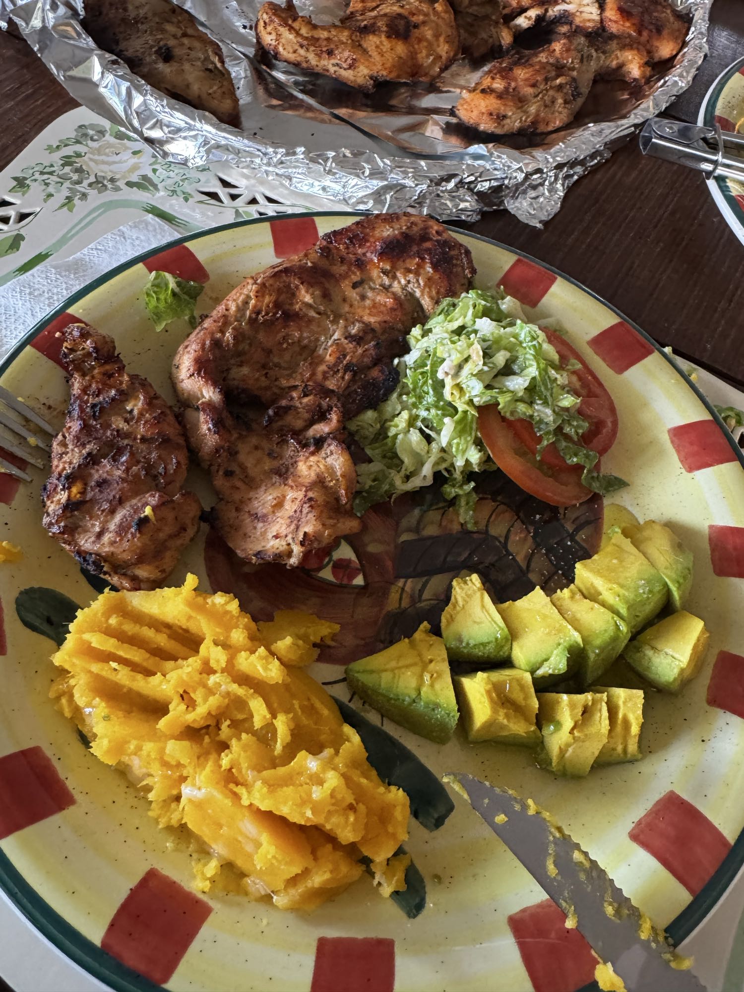 pollo a la parrilla