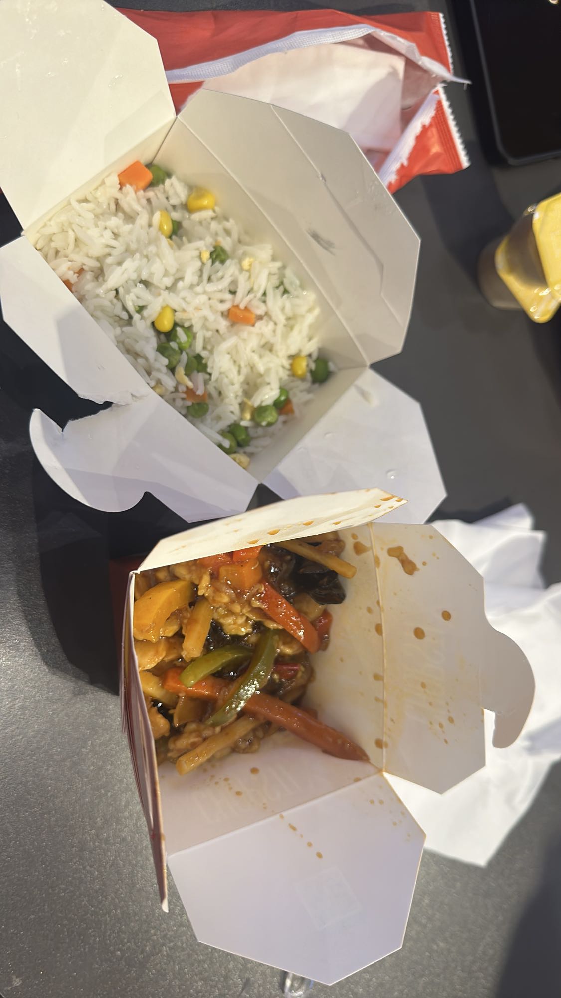 Veg Rice with Chicken