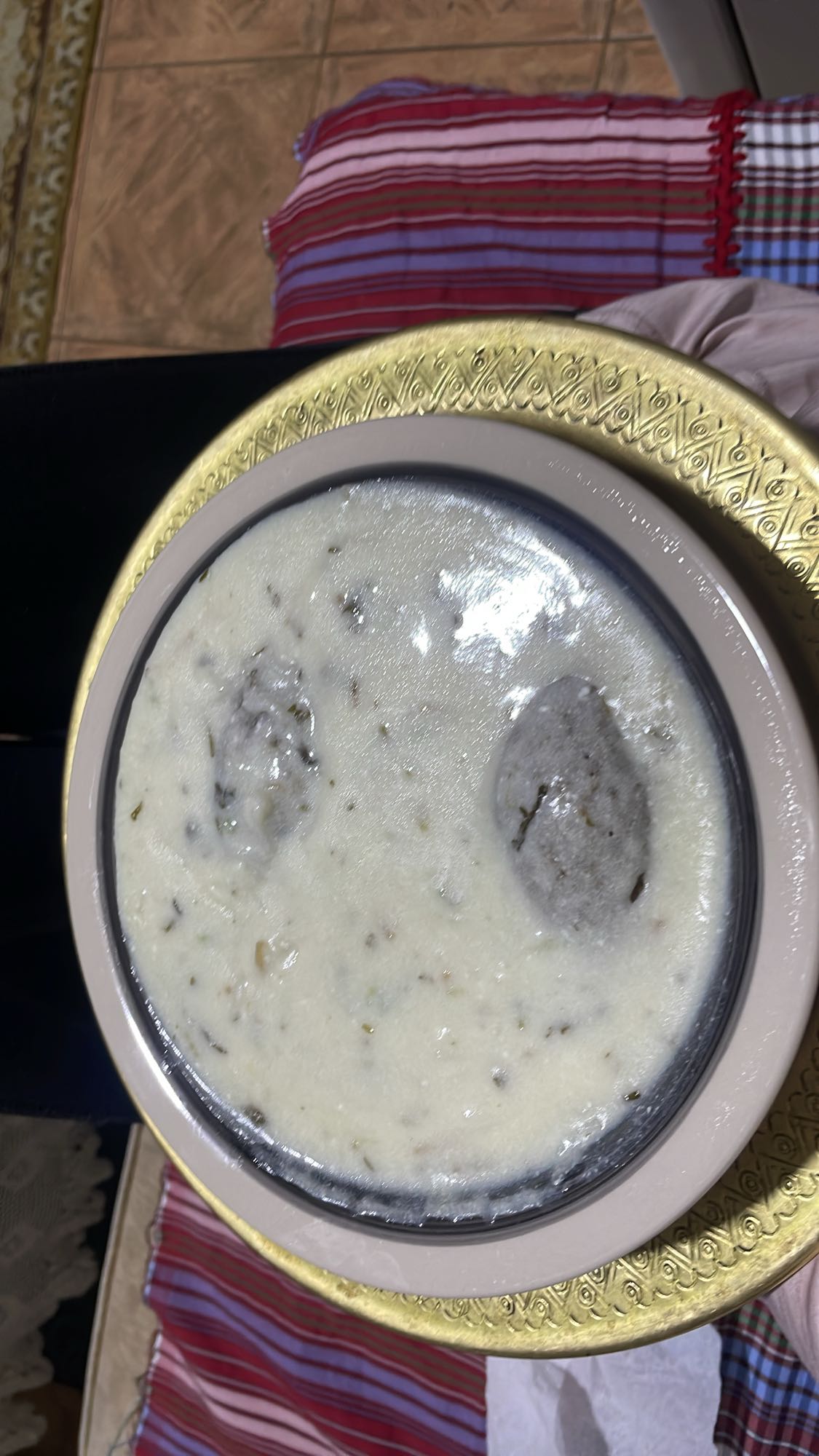 Meatball Yogurt Soup
