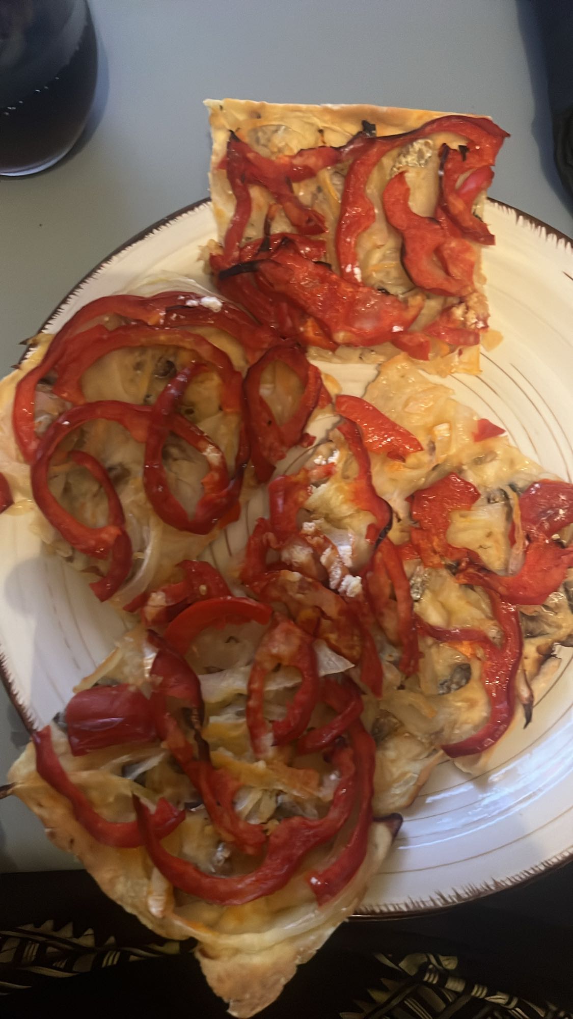 pizza de verduras