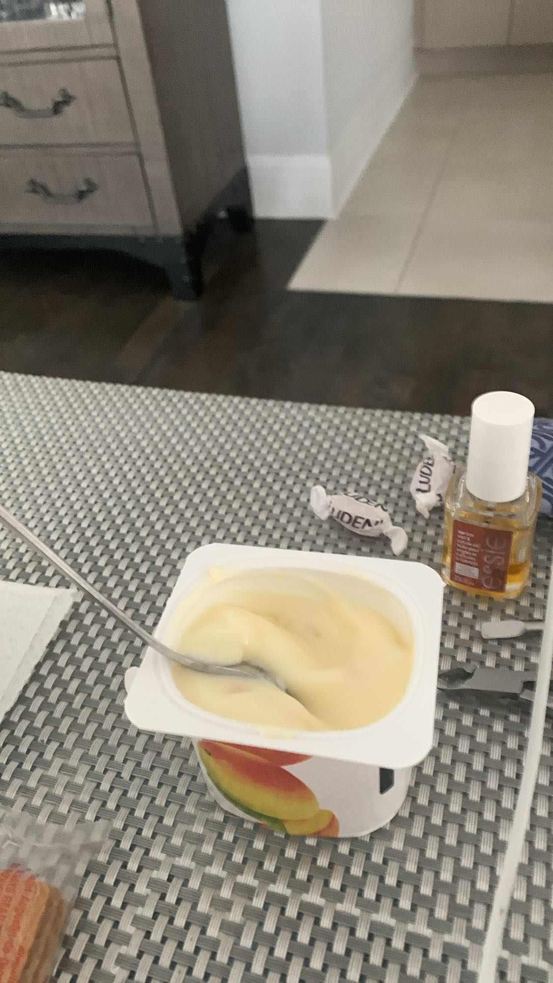 Yaourt à la mangue