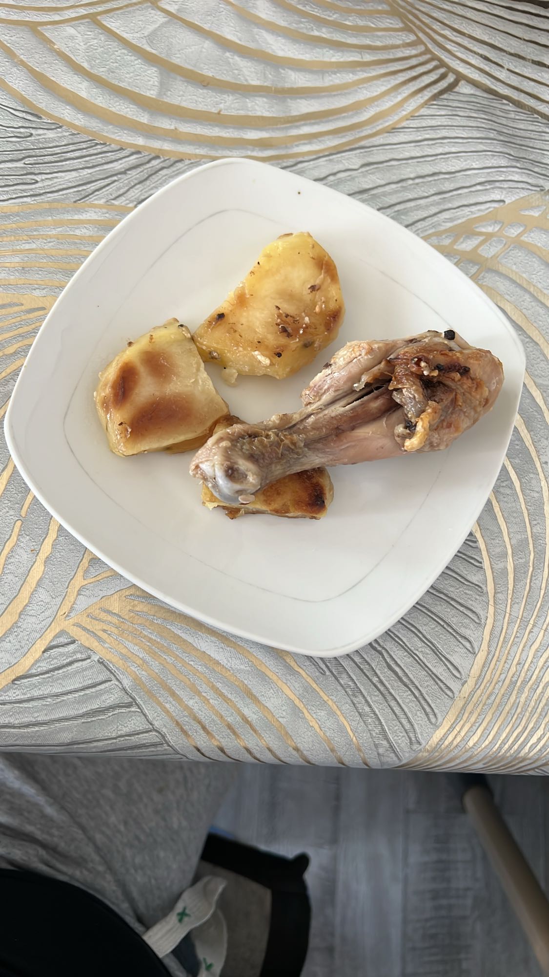 Курица с картофелем