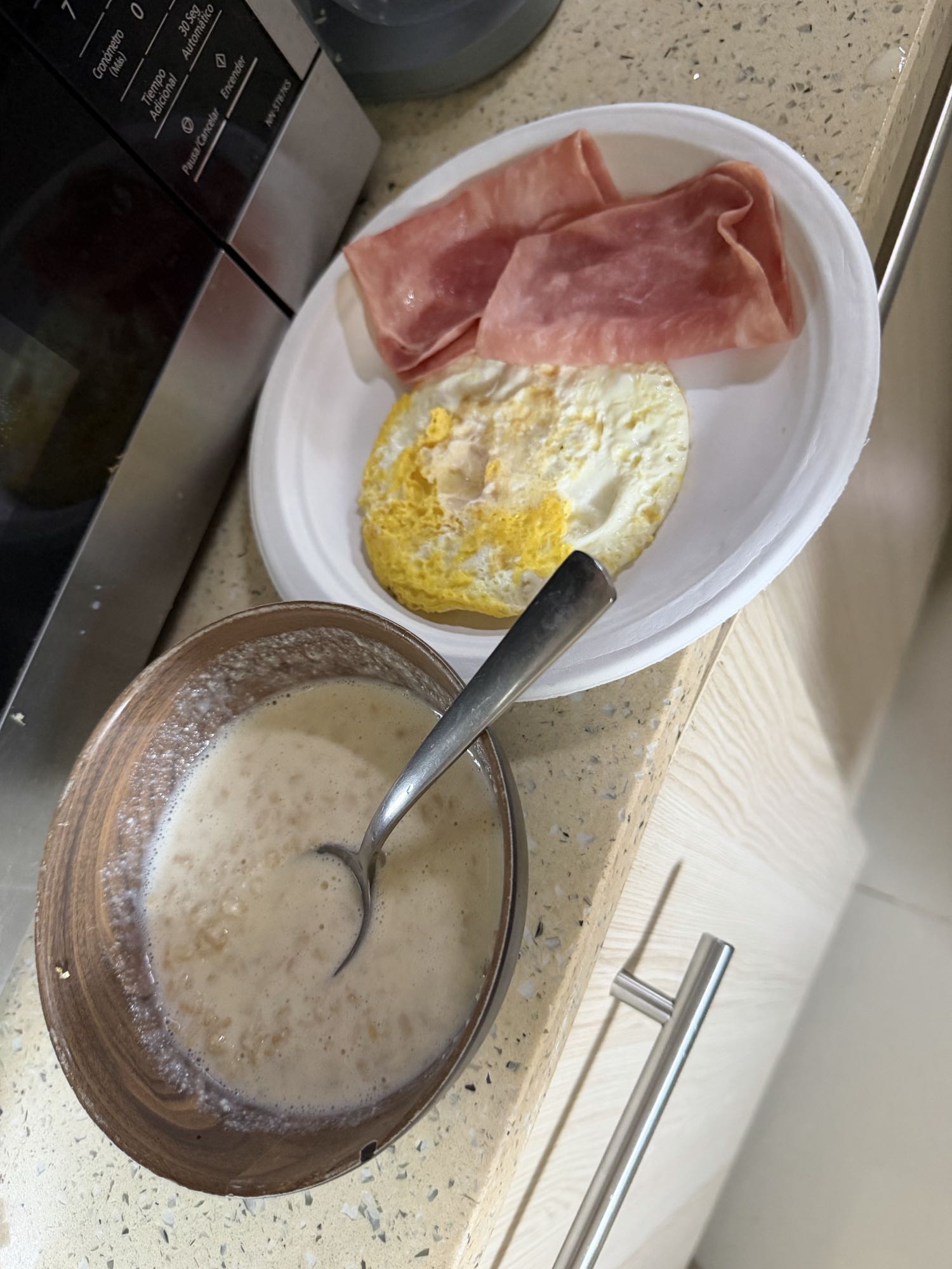 desayuno con avena integral
