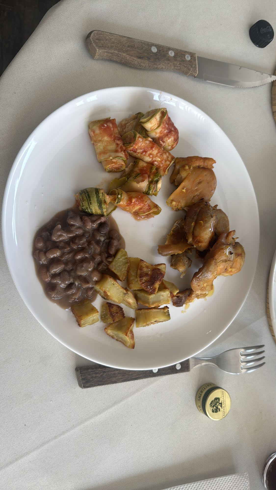 Frango com legumes