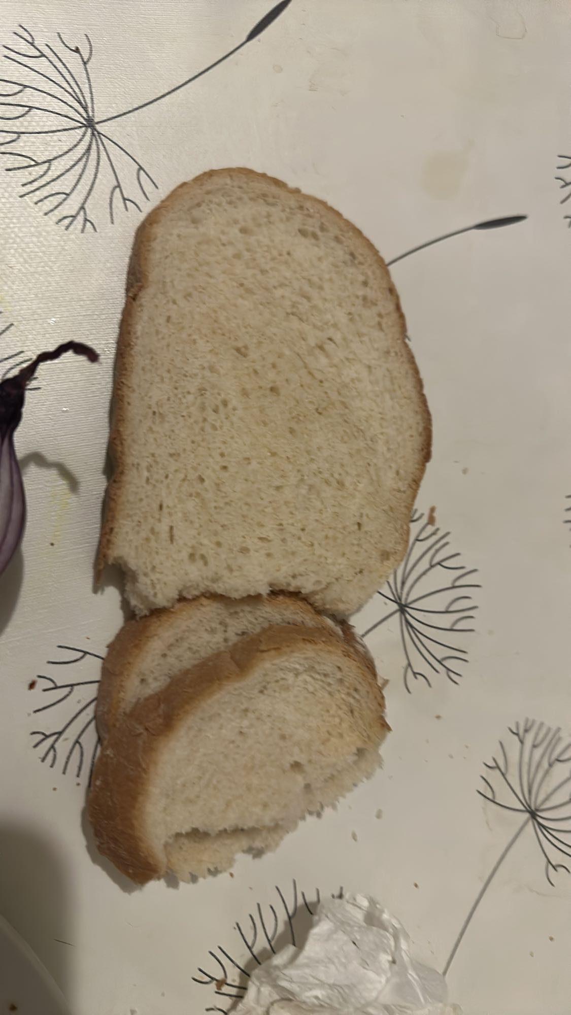 White Bread Slices