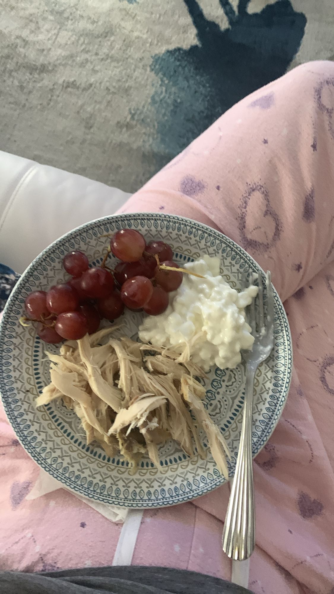 Poulet raisin et cottage