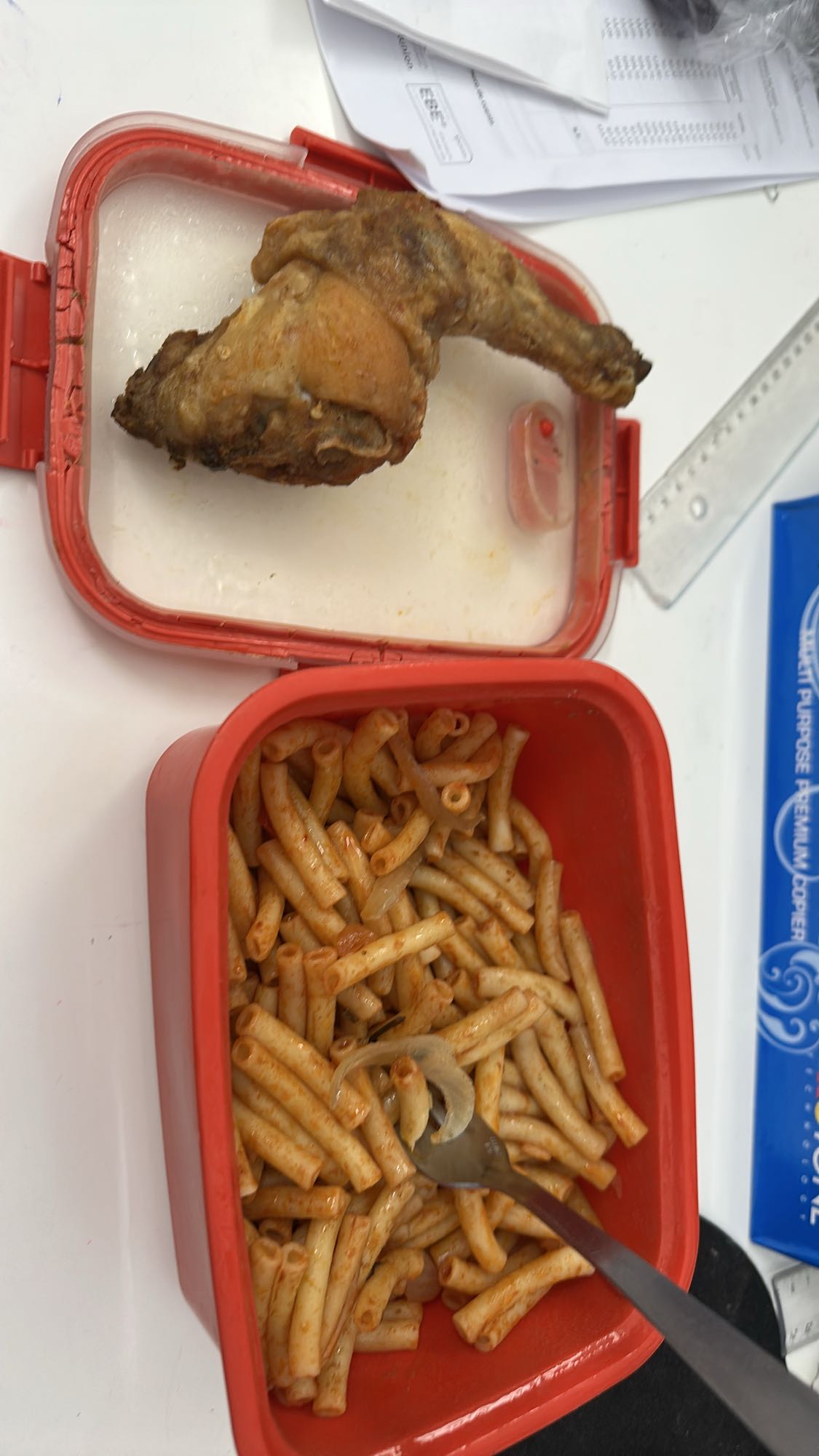 Pâtes au poulet