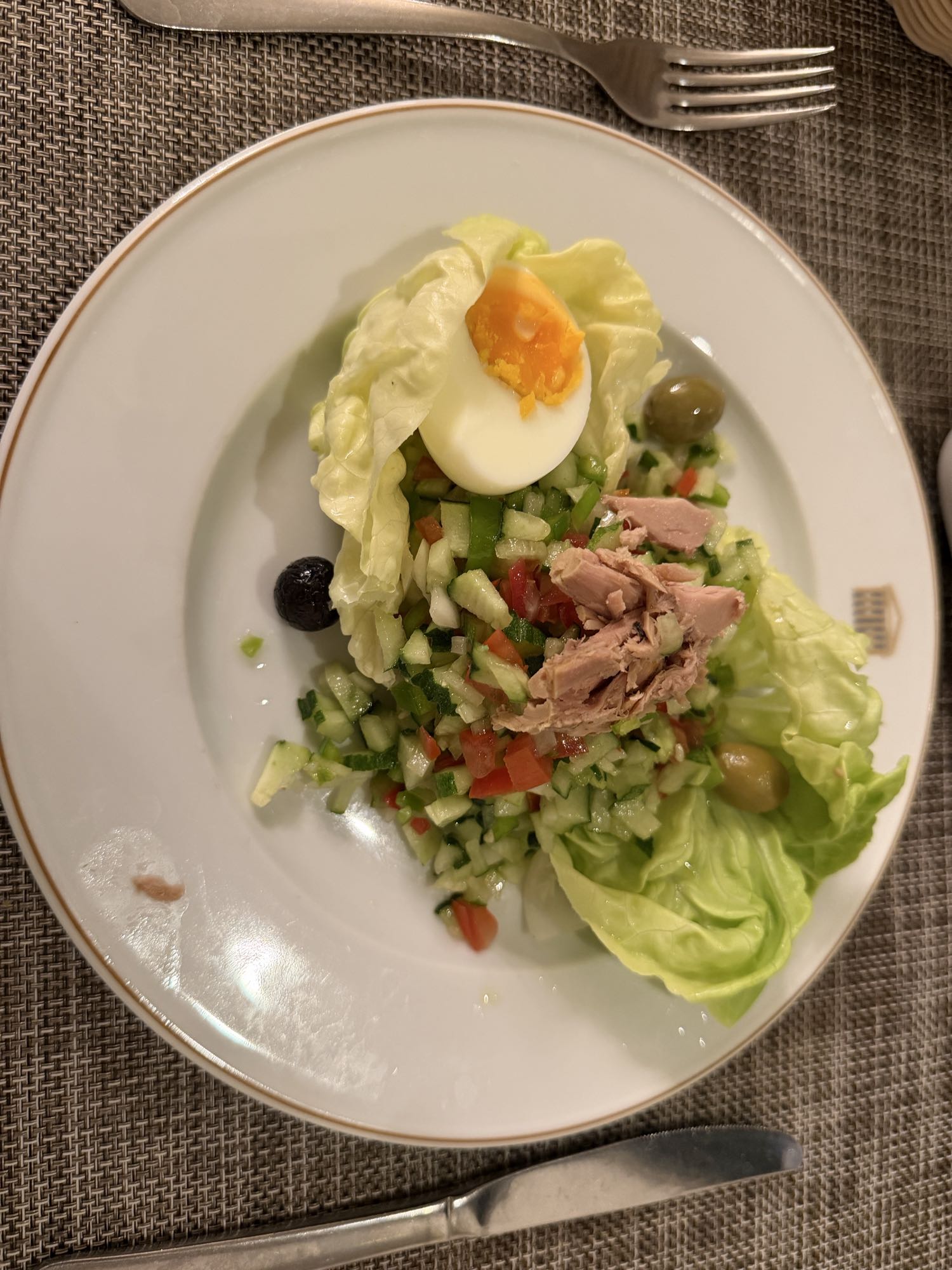 Insalata tonno e uovo