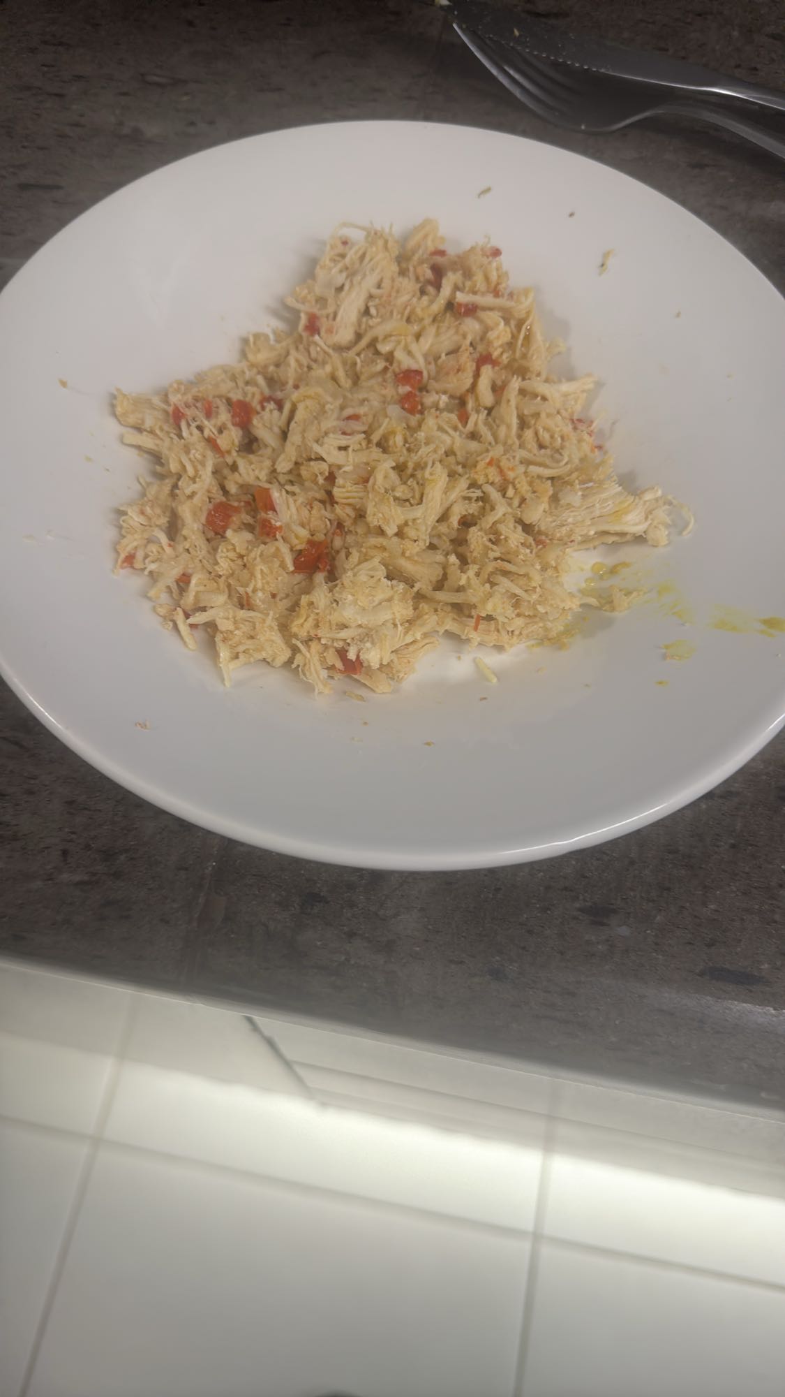 Frango desfiado