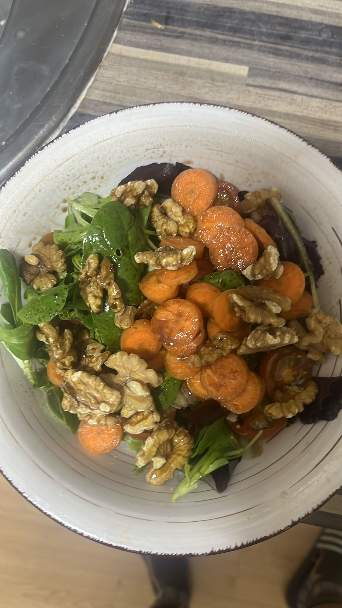 ensalada con nueces