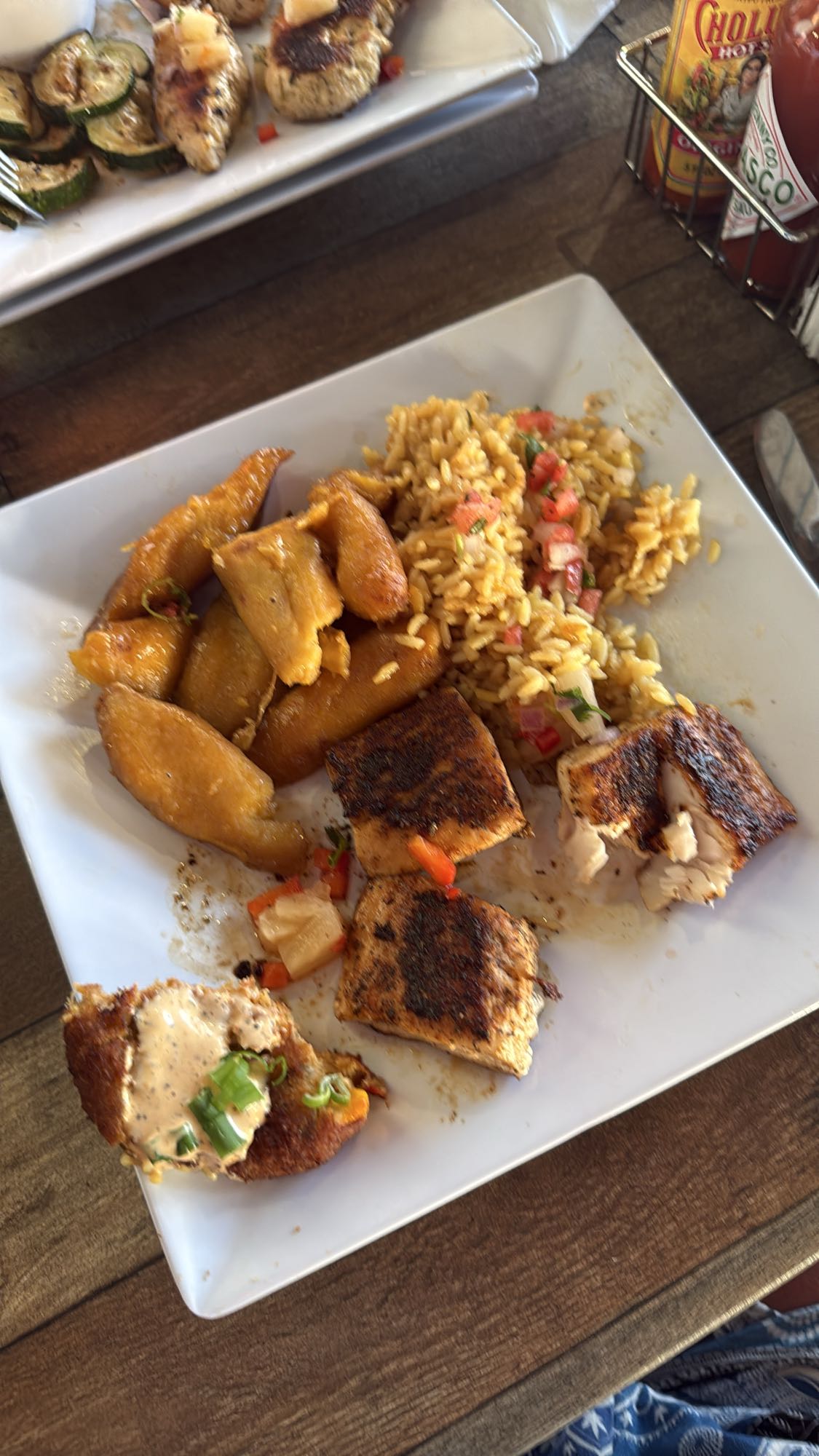 Blackened Fish Plate