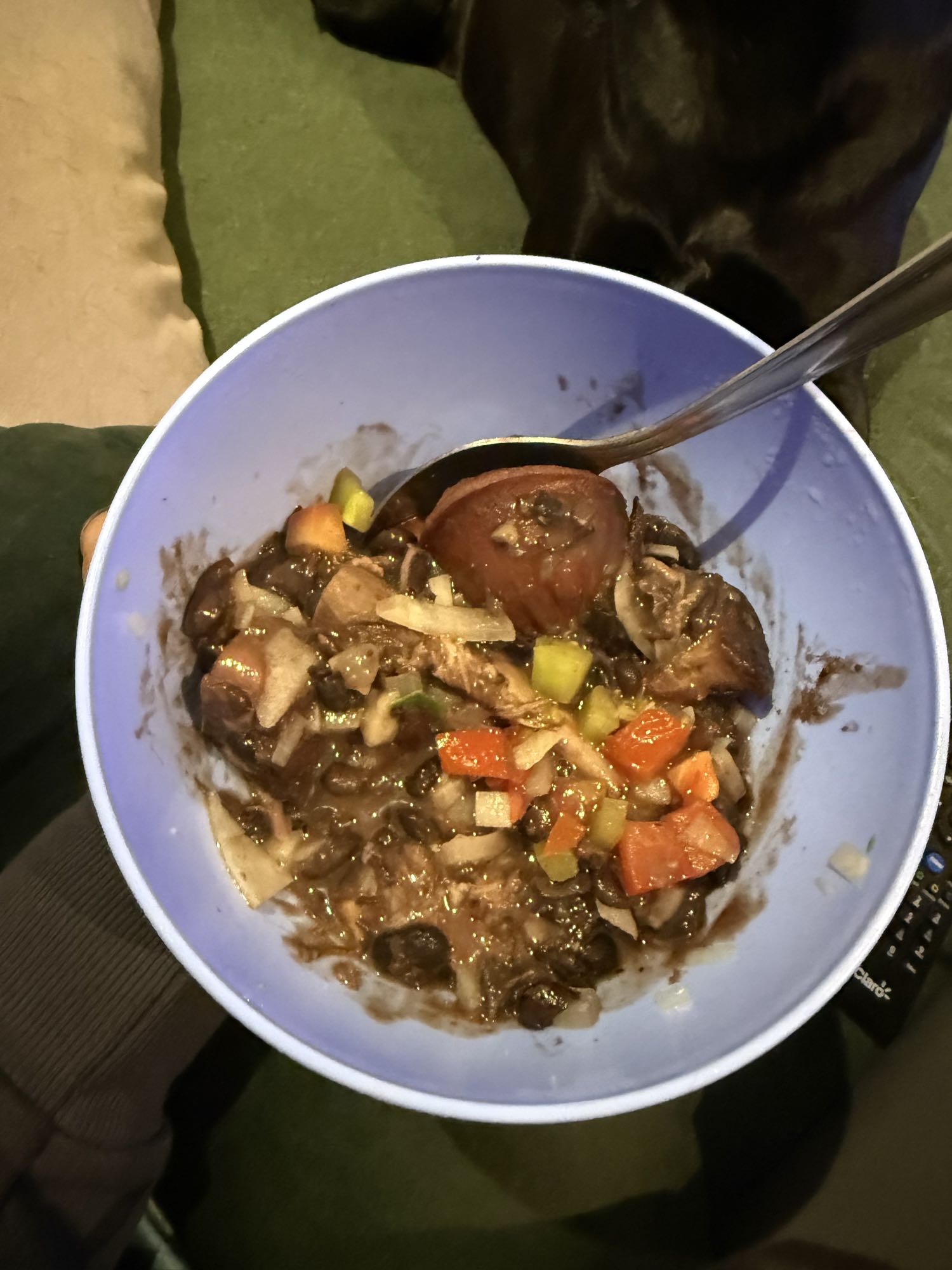 Feijão com legumes