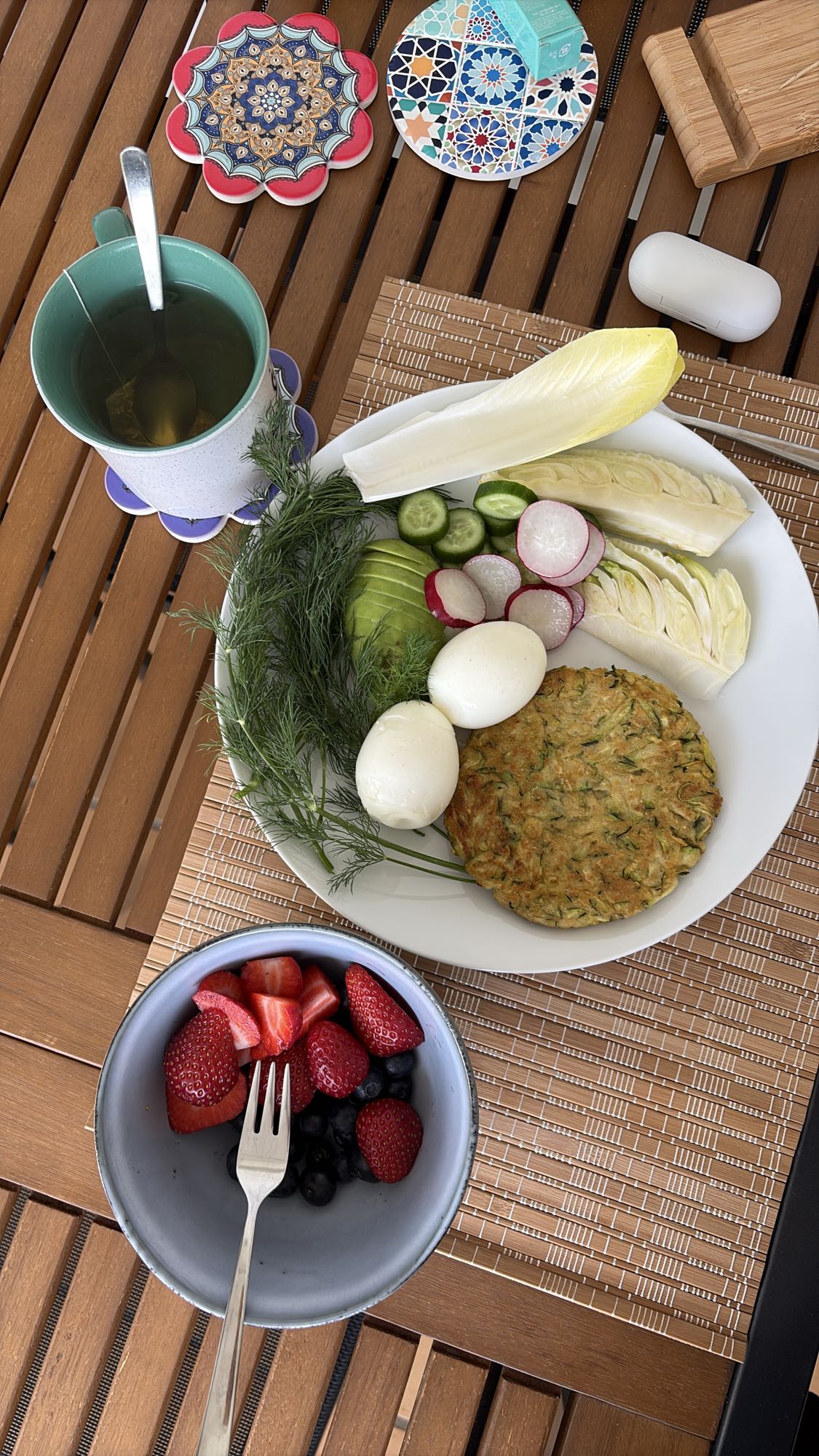 Veggie Egg Plate