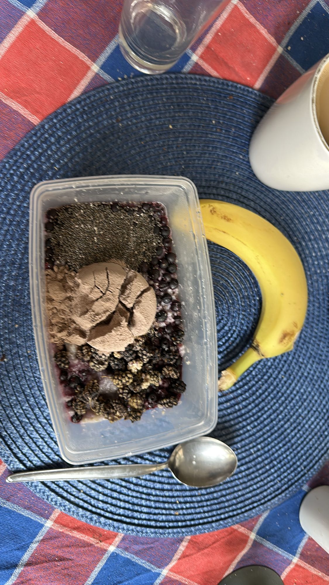 Bärskål med banan