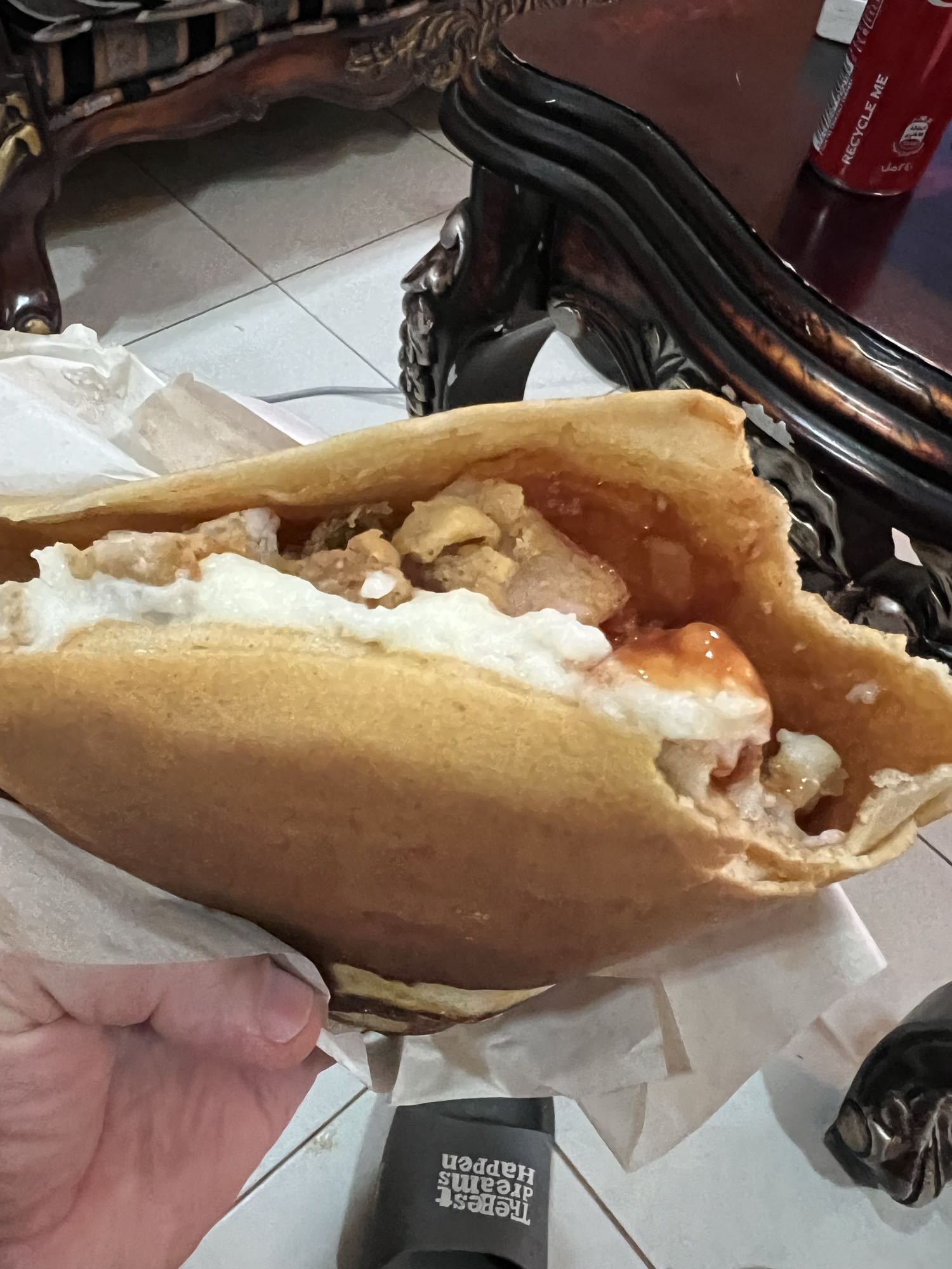 Chicken Egg Sandwich