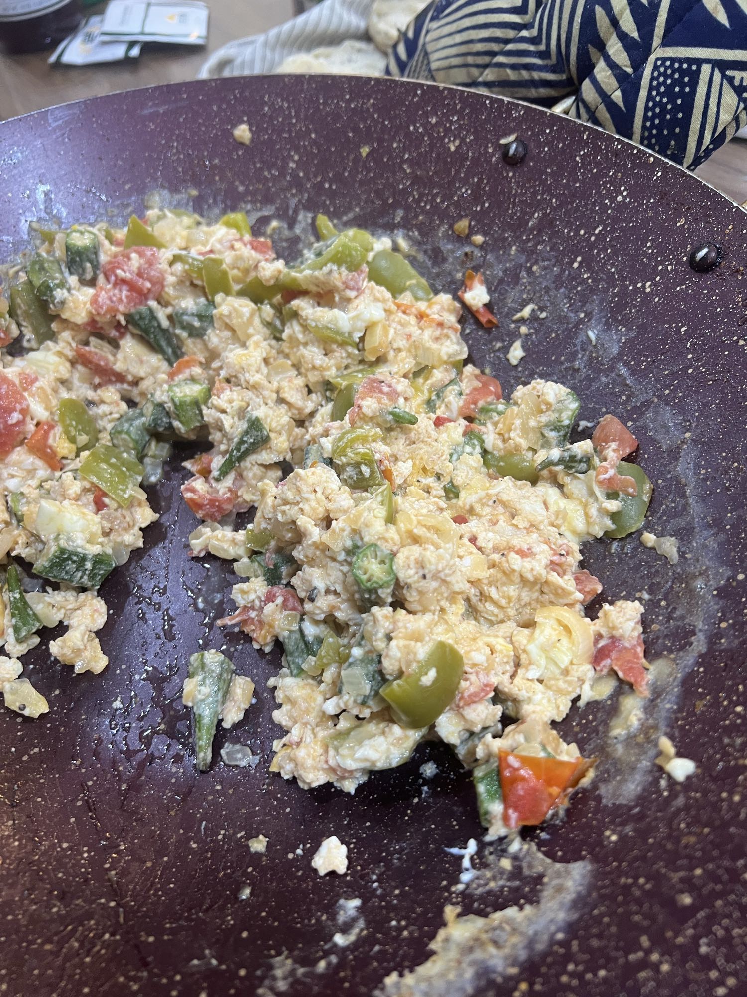 Veggie Scrambled Eggs