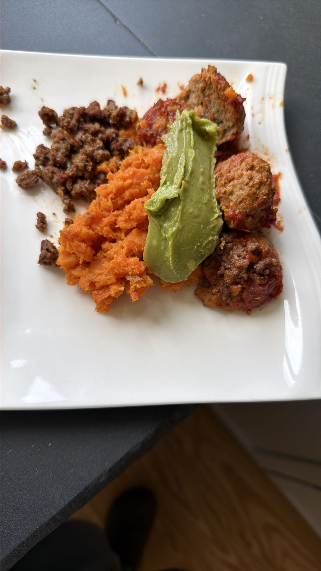 Meatballs with Sweet Potato