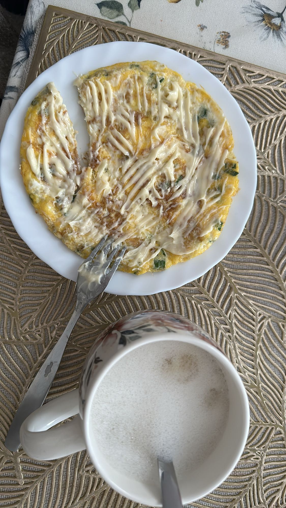 Omlet z majonezem