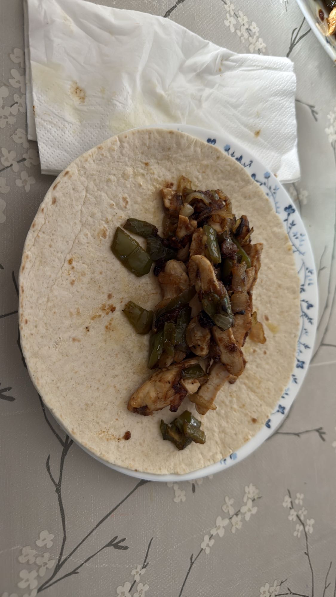wrap de pollo