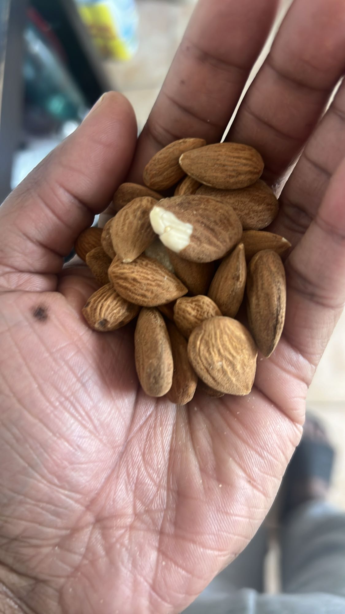 Poignée d'amandes
