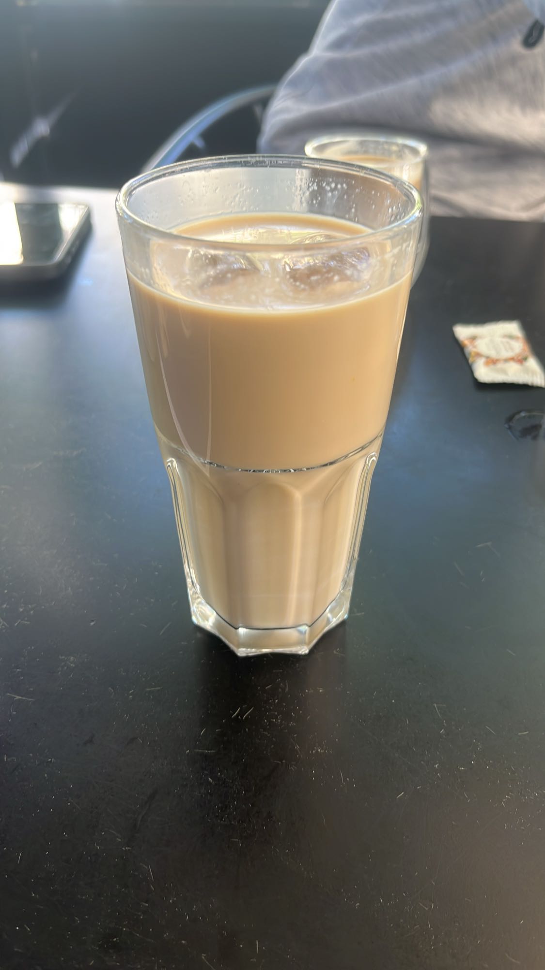 café con leche helado