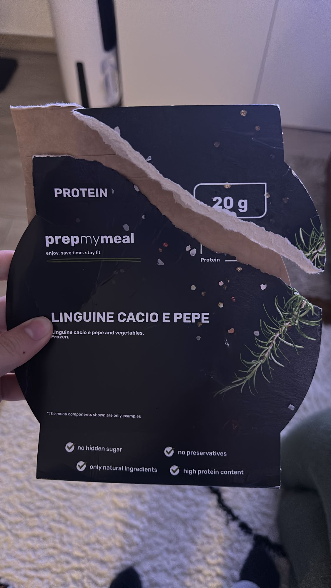 Linguine cacio e pepe
