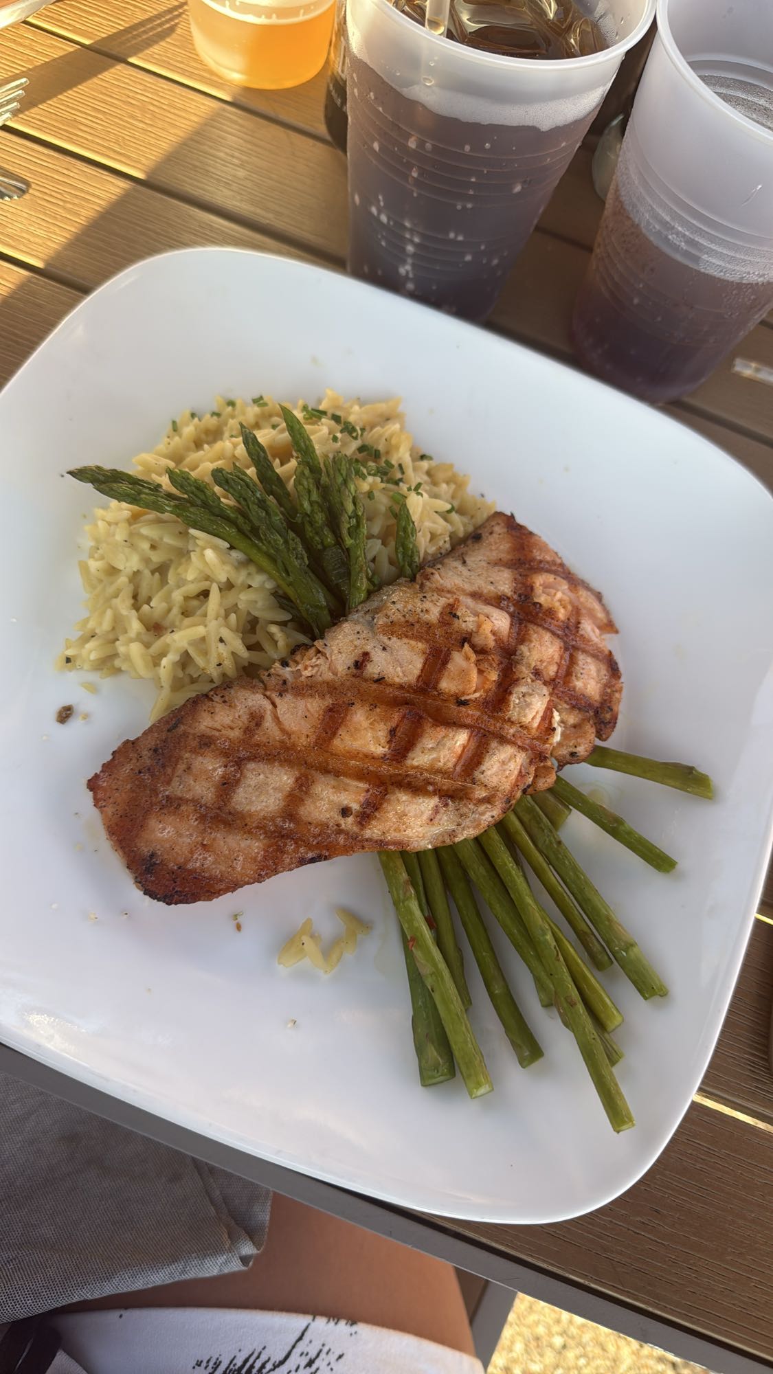 Grilled Chicken Orzo