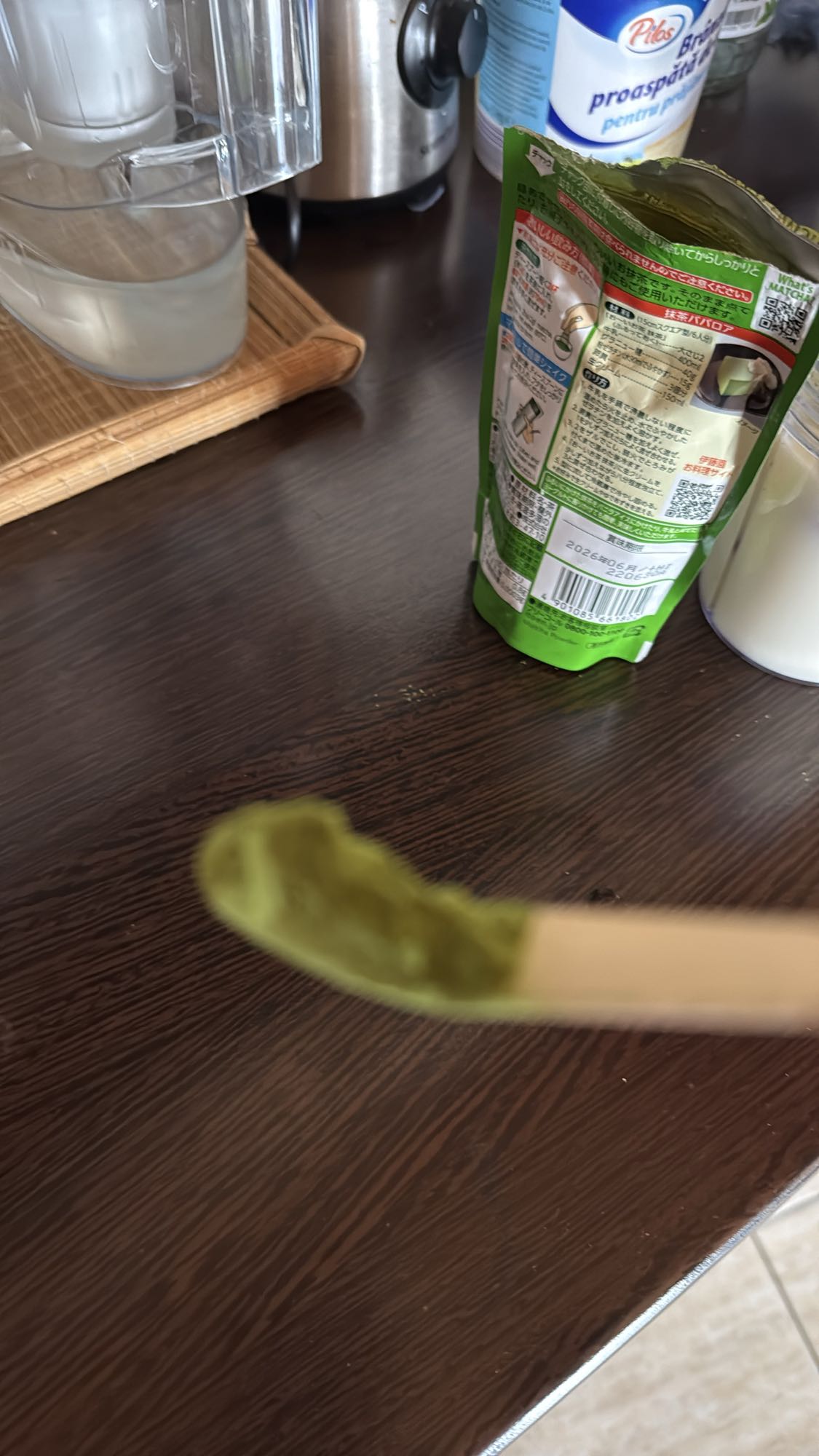 Pasta de matcha