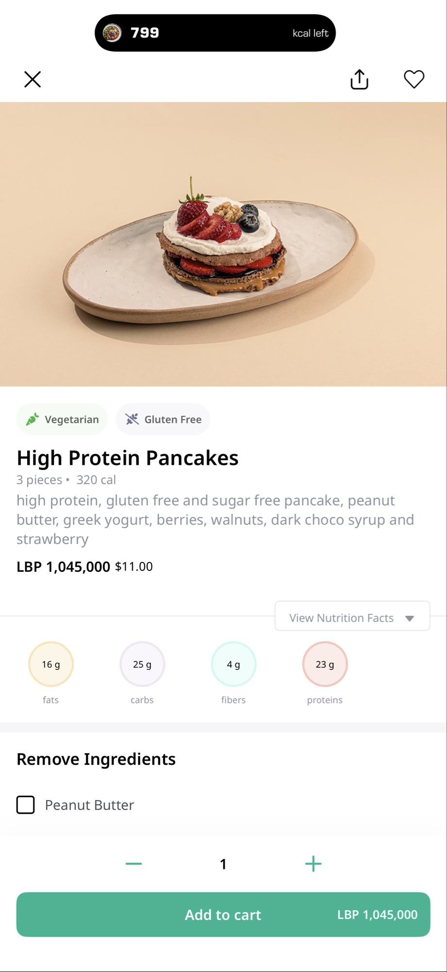 High Protein Pancakes