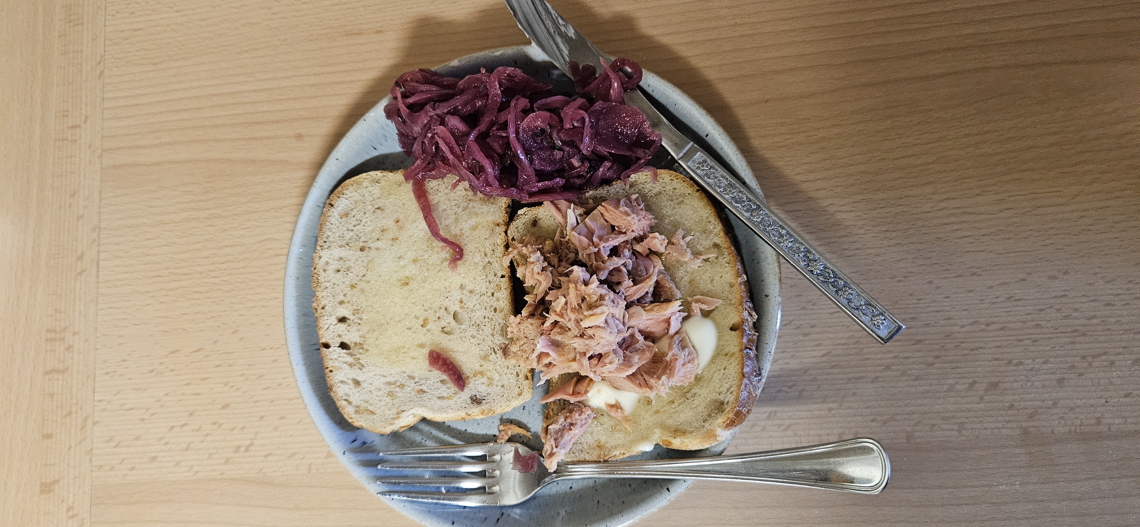 Tuna Sandwich Plate