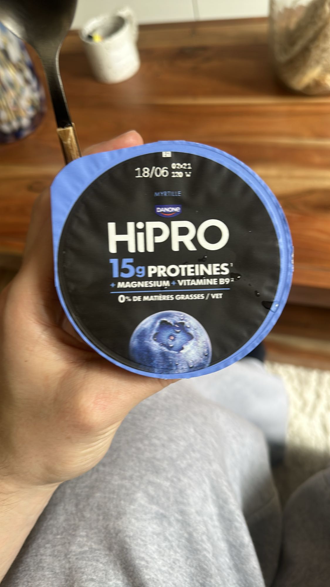 Yaourt HiPRO myrtille