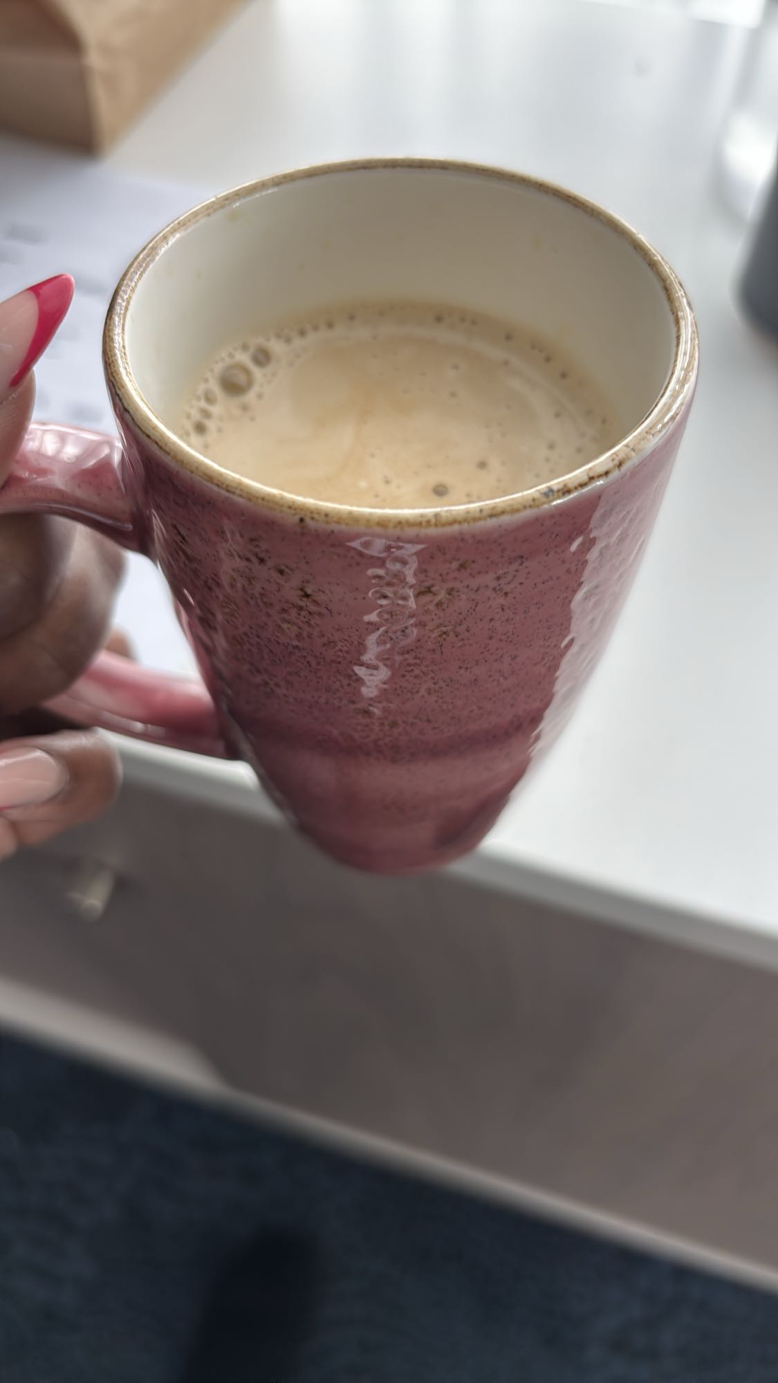 Kaffe med mjölk