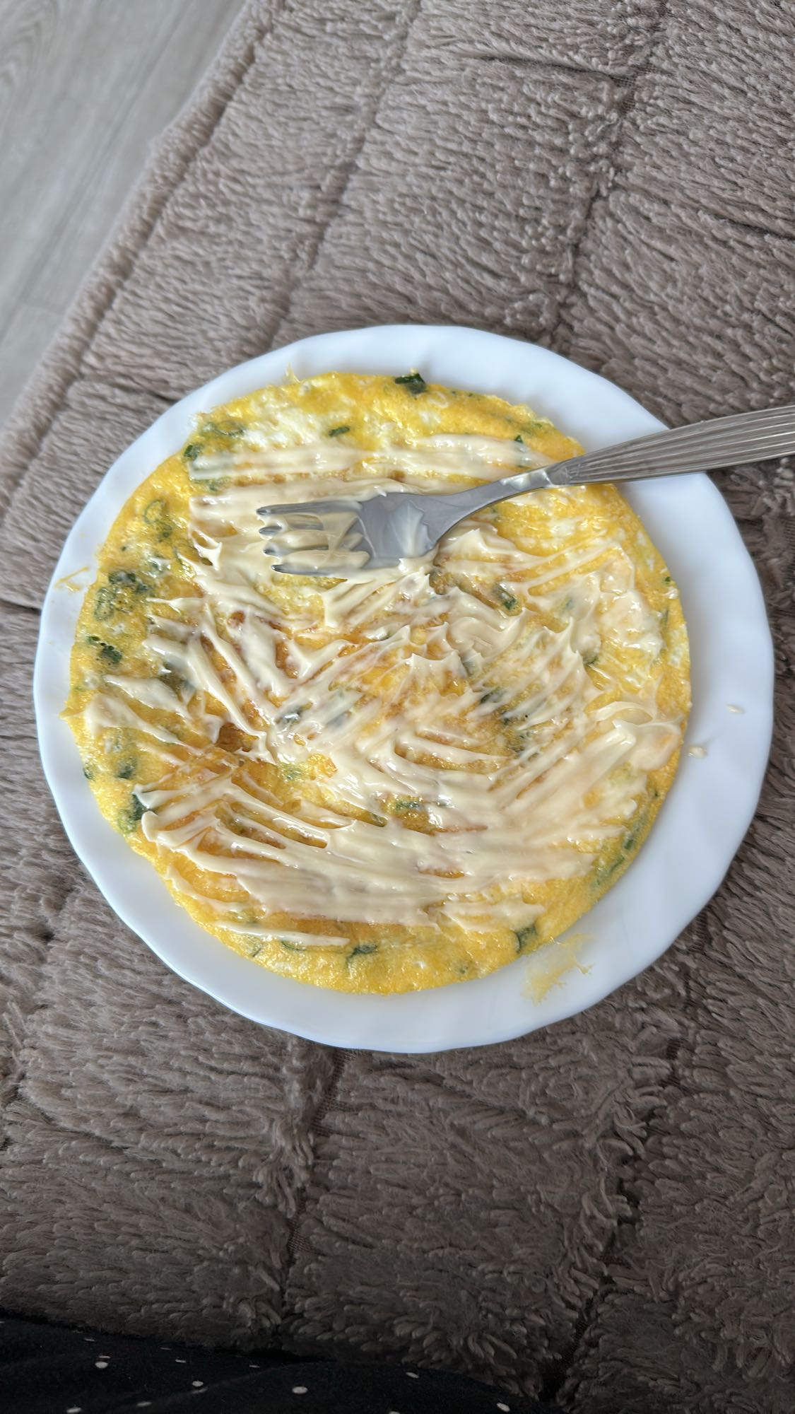 Omlet z majonezem
