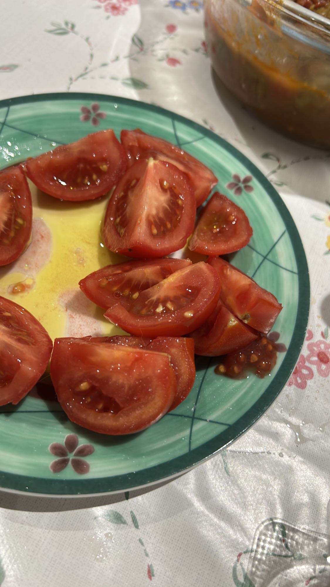 Pomodori con olio