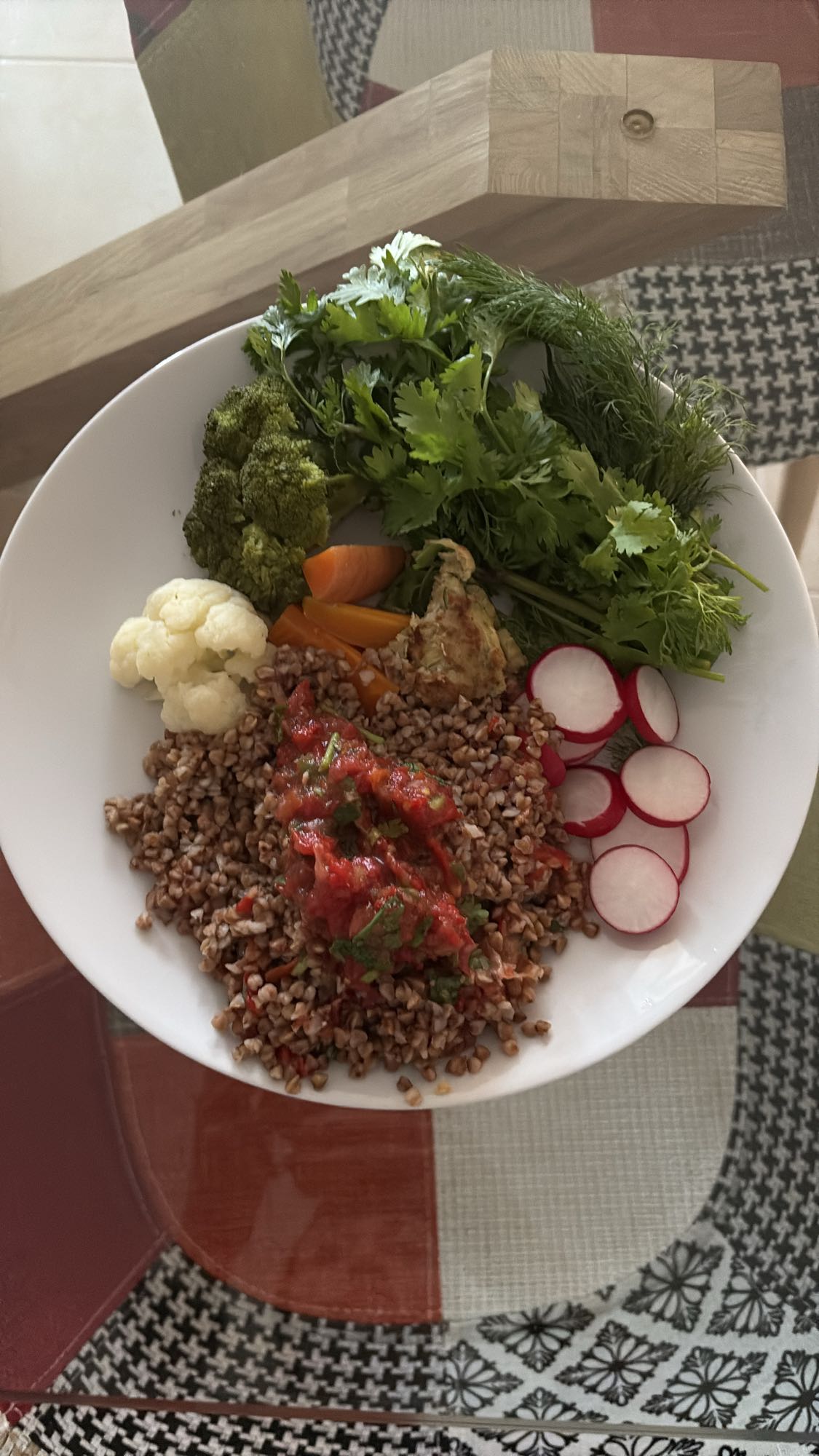 Buckwheat Veggie Bowl
