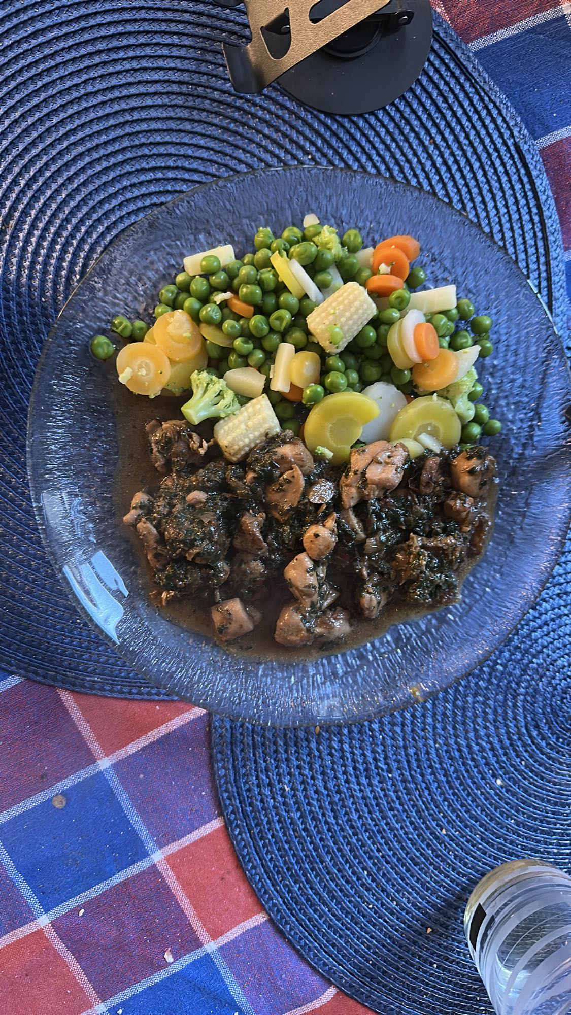 Kyckling med grönsaker